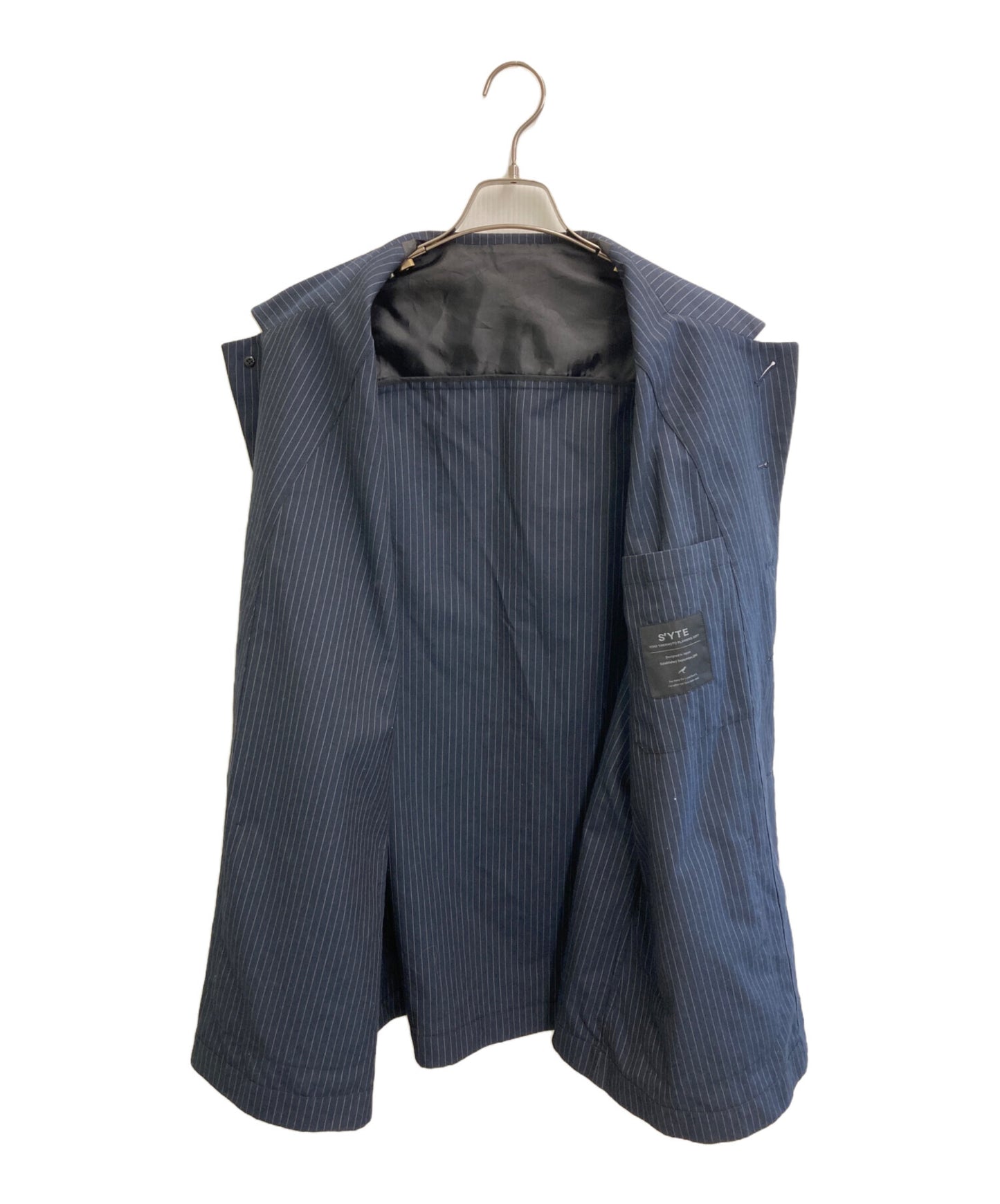 [Pre-owned] s'yte STRIPED ETHNIC WRAP SHIRT UI-J15-918