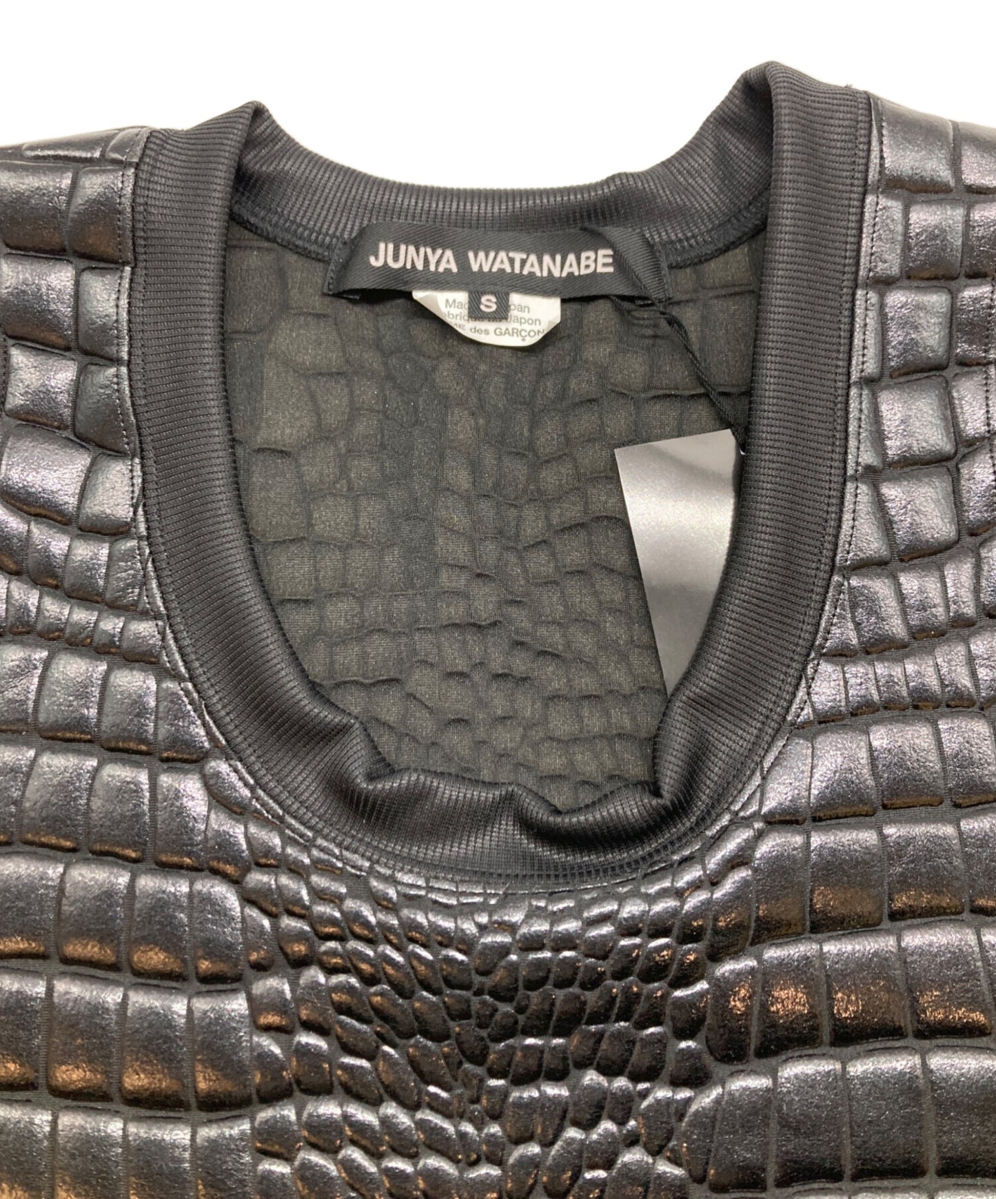 [Pre-owned] JUNYA WATANABE COMME des GARCONS croc embossed top JO-T030