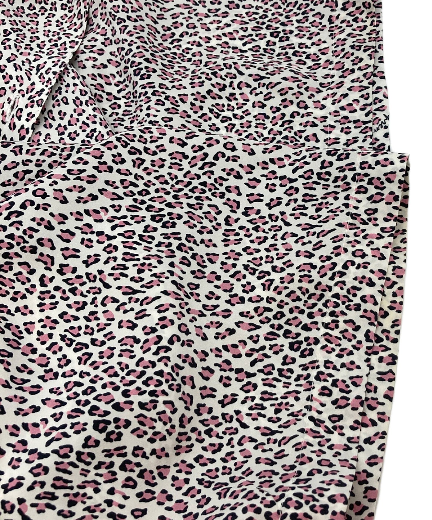 [Pre-owned] SUPREME 22SS Leopard Silk S/S Shirt