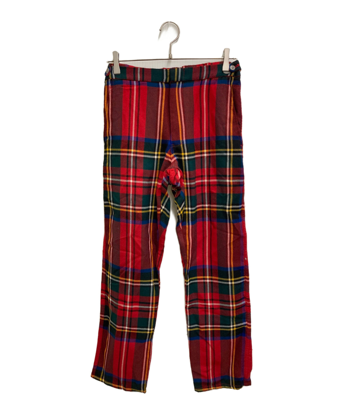 [Pre-owned] COMME des GARCONS HOMME PLUS 00AW Wool tartan plaid pants PP-04020S