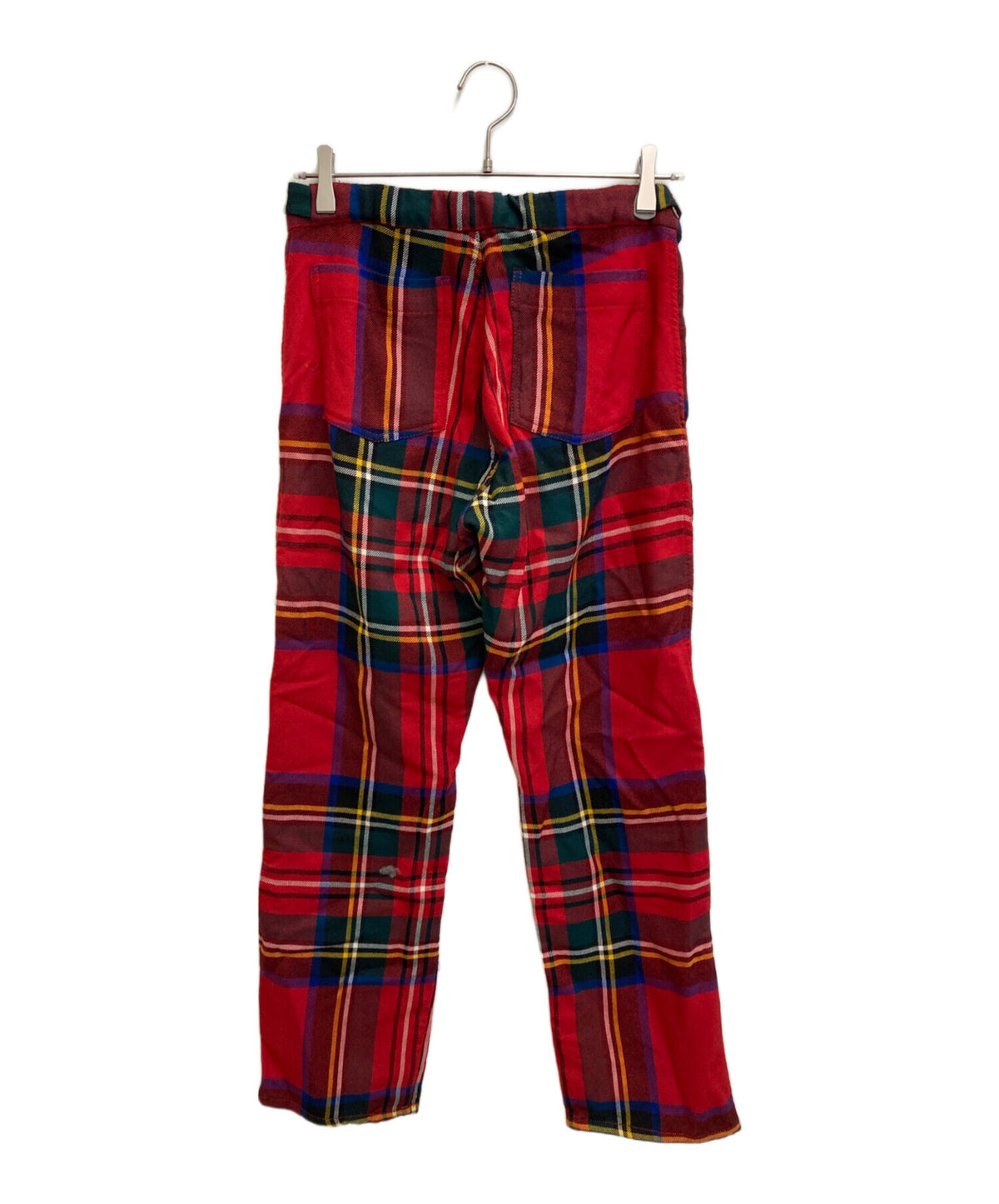 [Pre-owned] COMME des GARCONS HOMME PLUS 00AW Wool tartan plaid pants PP-04020S