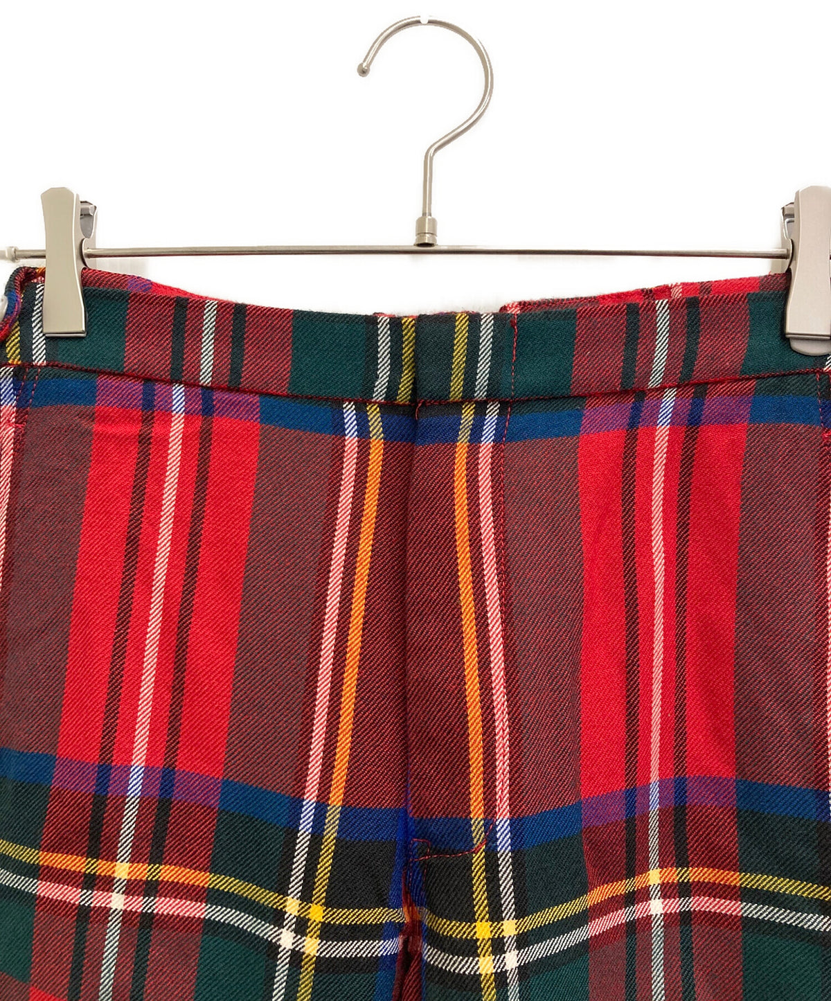 [Pre-owned] COMME des GARCONS HOMME PLUS 00AW Wool tartan plaid pants PP-04020S