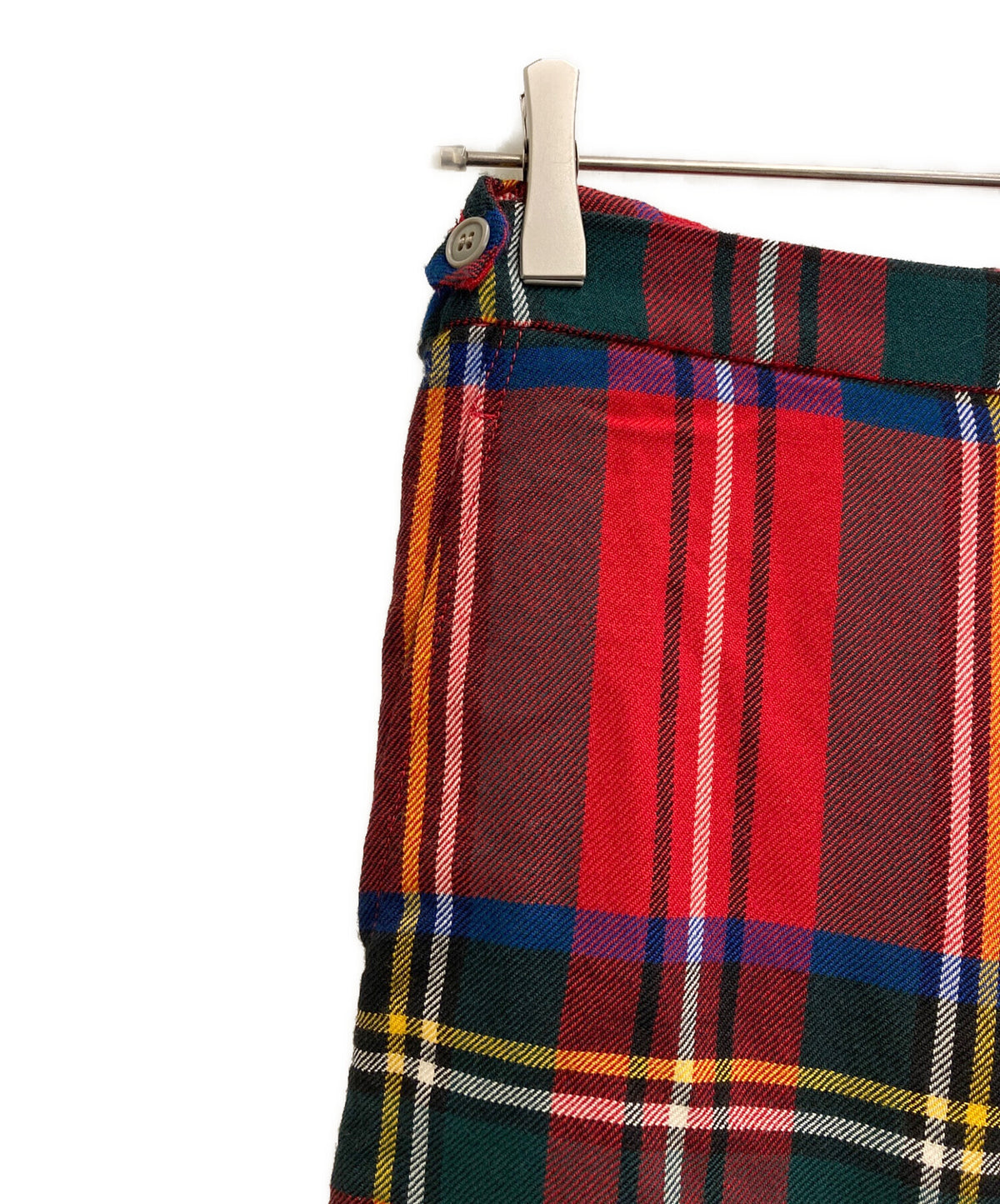 [Pre-owned] COMME des GARCONS HOMME PLUS 00AW Wool tartan plaid pants PP-04020S