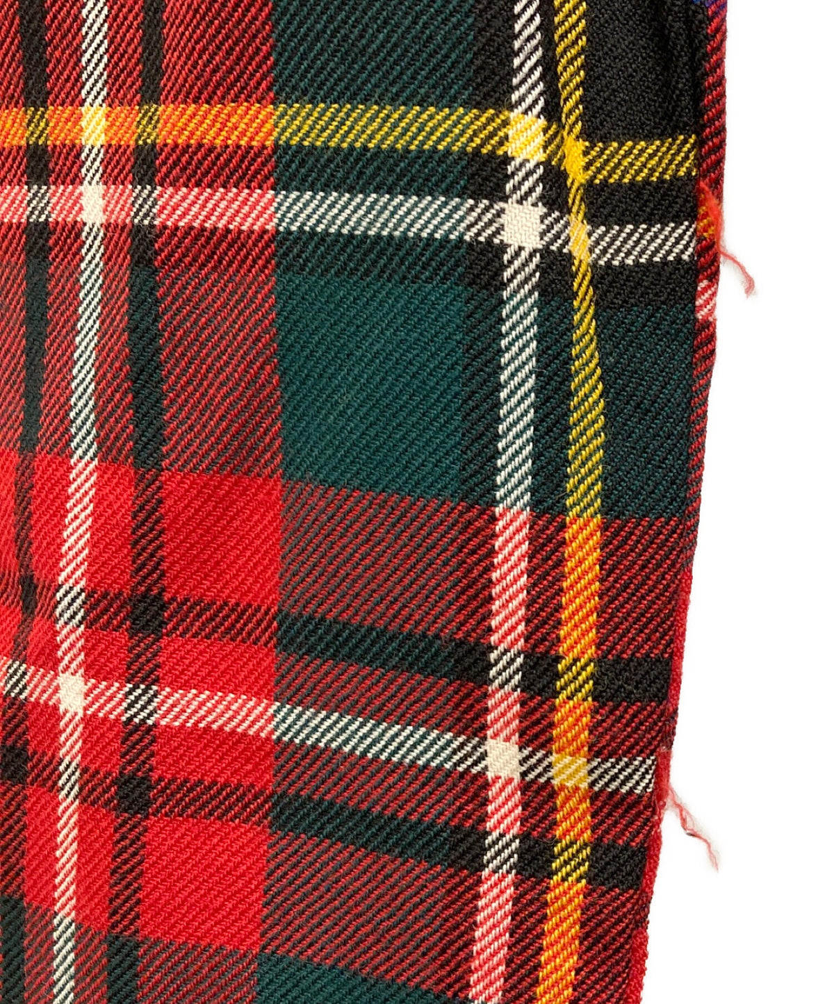 [Pre-owned] COMME des GARCONS HOMME PLUS 00AW Wool tartan plaid pants PP-04020S