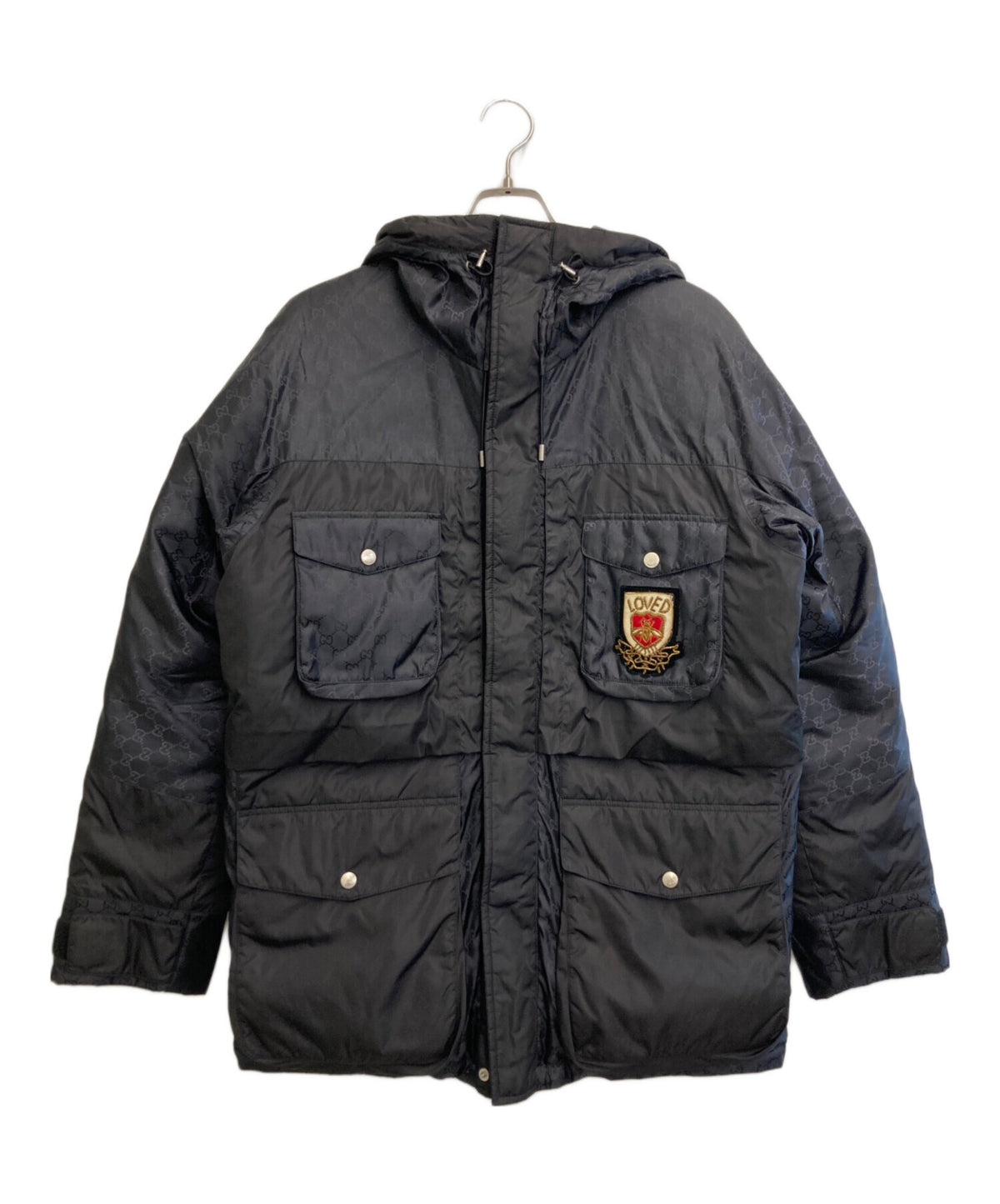[Pre-owned] GUCCI GG Jacquard Down Jacket 495713 Z705C