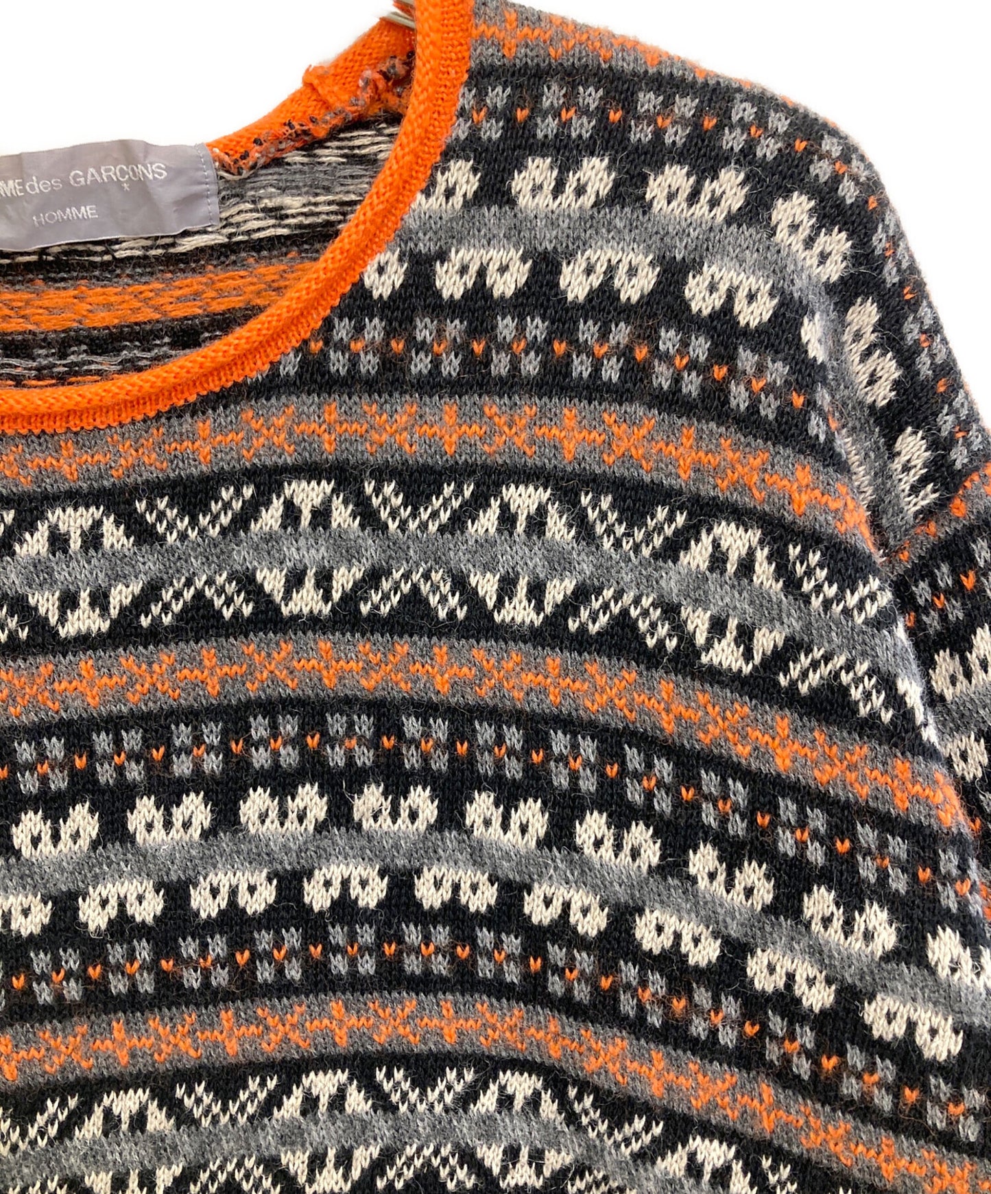 [Pre-owned] COMME des GARCONS HOMME Native-Pattern Knit HN 020080