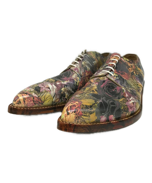 [Pre-owned] COMME des GARCONS HOMME PLUS Floral Print Dress Shoes