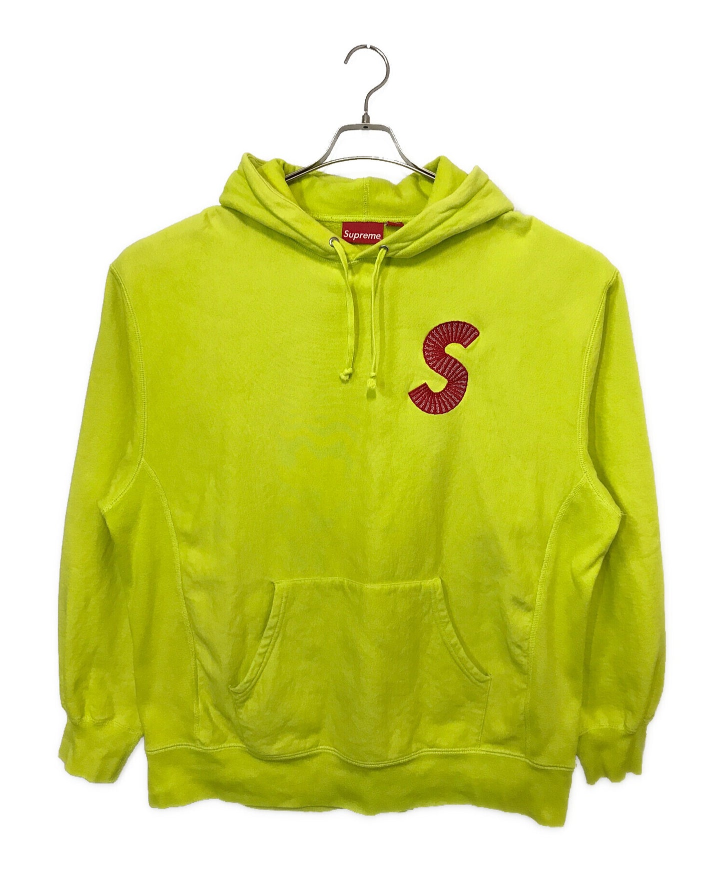 [Pre-owned] SUPREME S Logo Hooded Sweatshirt