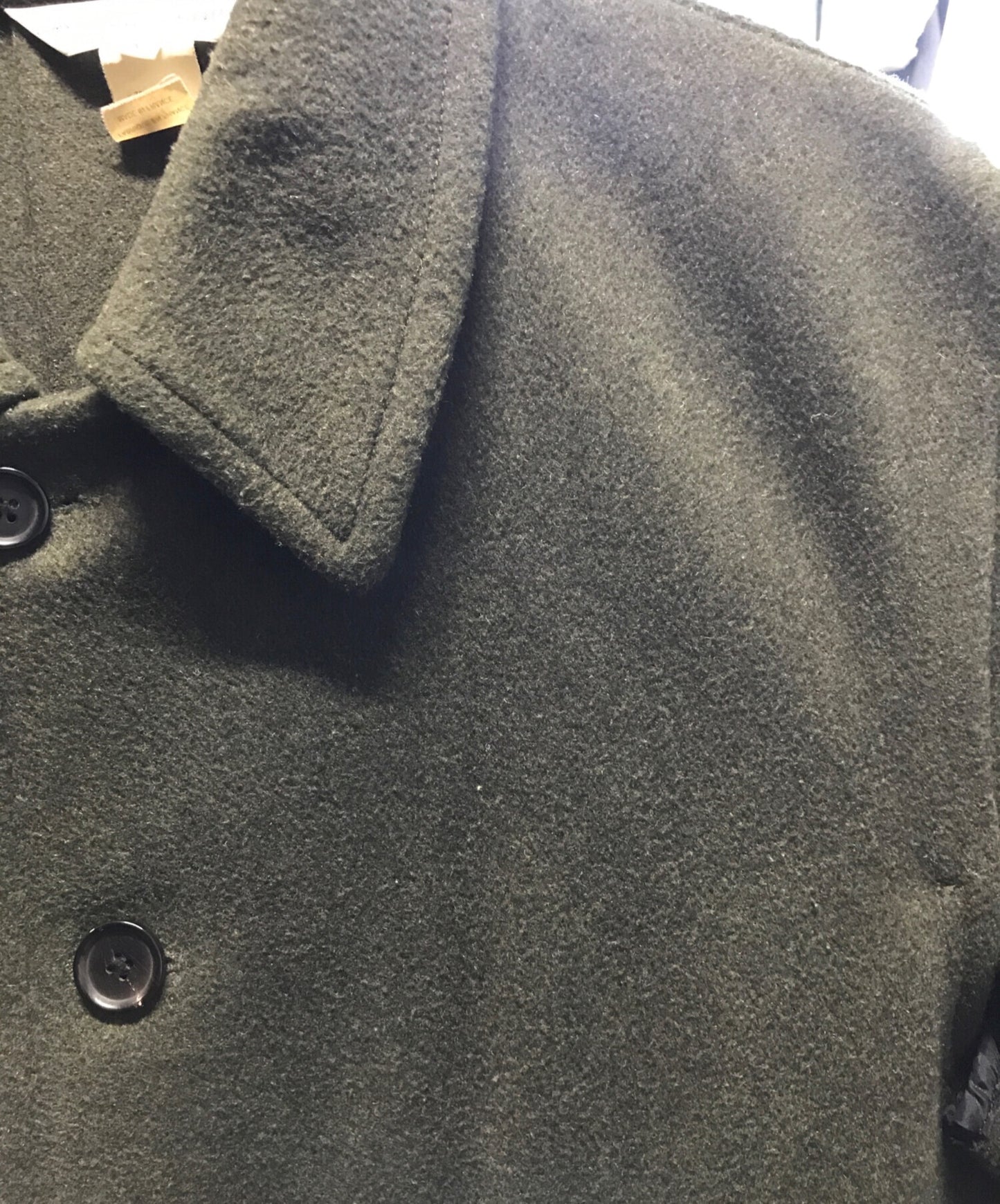 [Pre-owned] COMME des GARCONS SHIRT Armhole Slit Stencil Collar Coat W14081