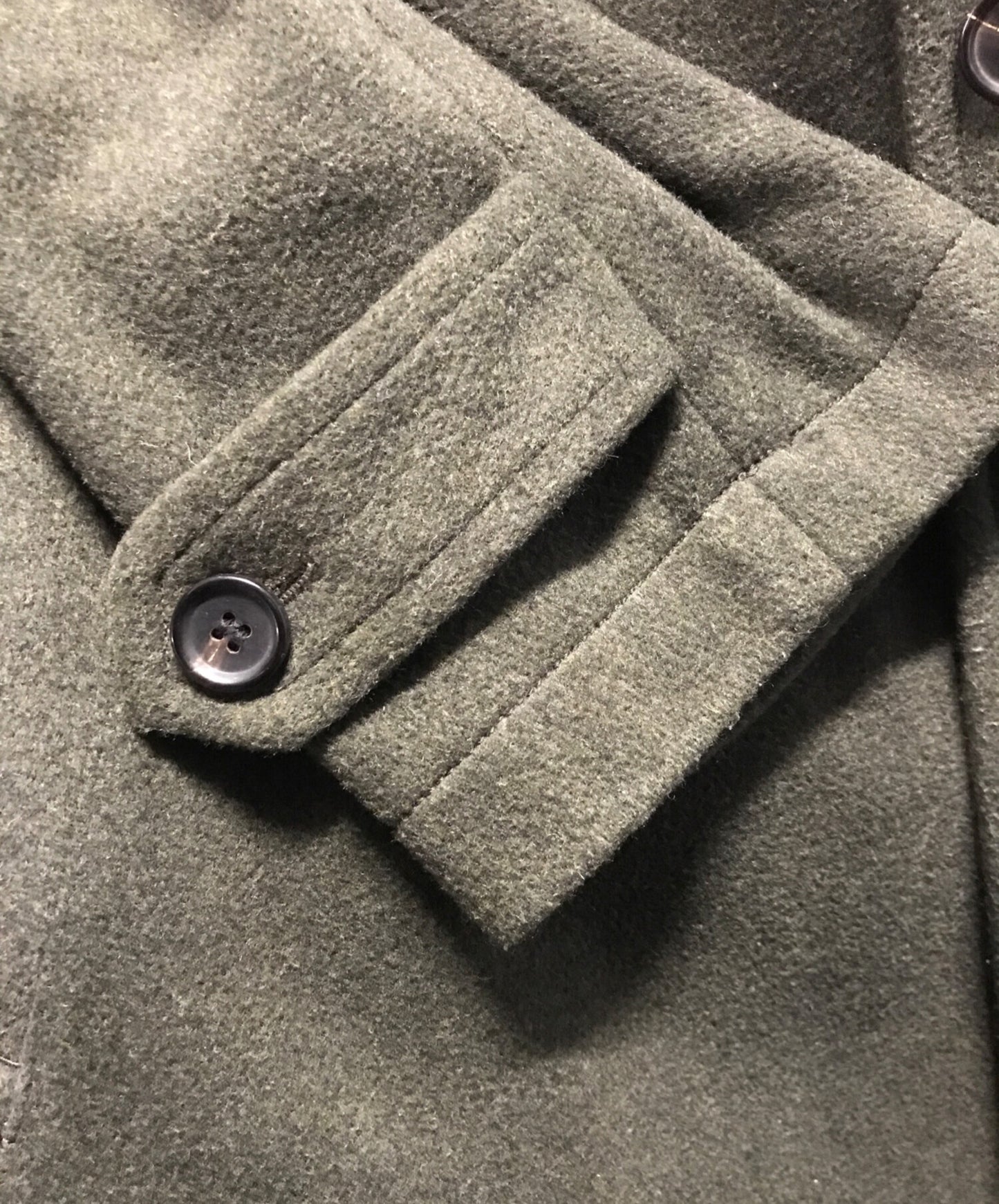 [Pre-owned] COMME des GARCONS SHIRT Armhole Slit Stencil Collar Coat W14081