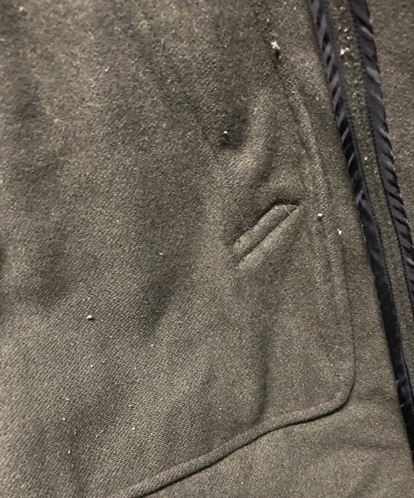 [Pre-owned] COMME des GARCONS SHIRT Armhole Slit Stencil Collar Coat W14081