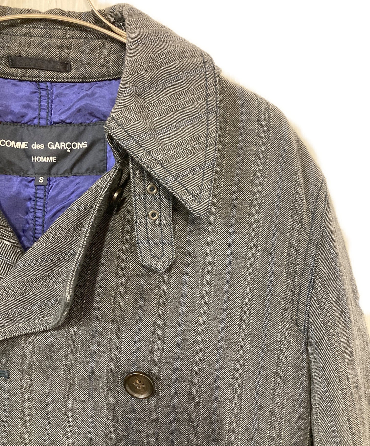 [Pre-owned] COMME des GARCONS HOMME 04AW Trench coat HN-C005