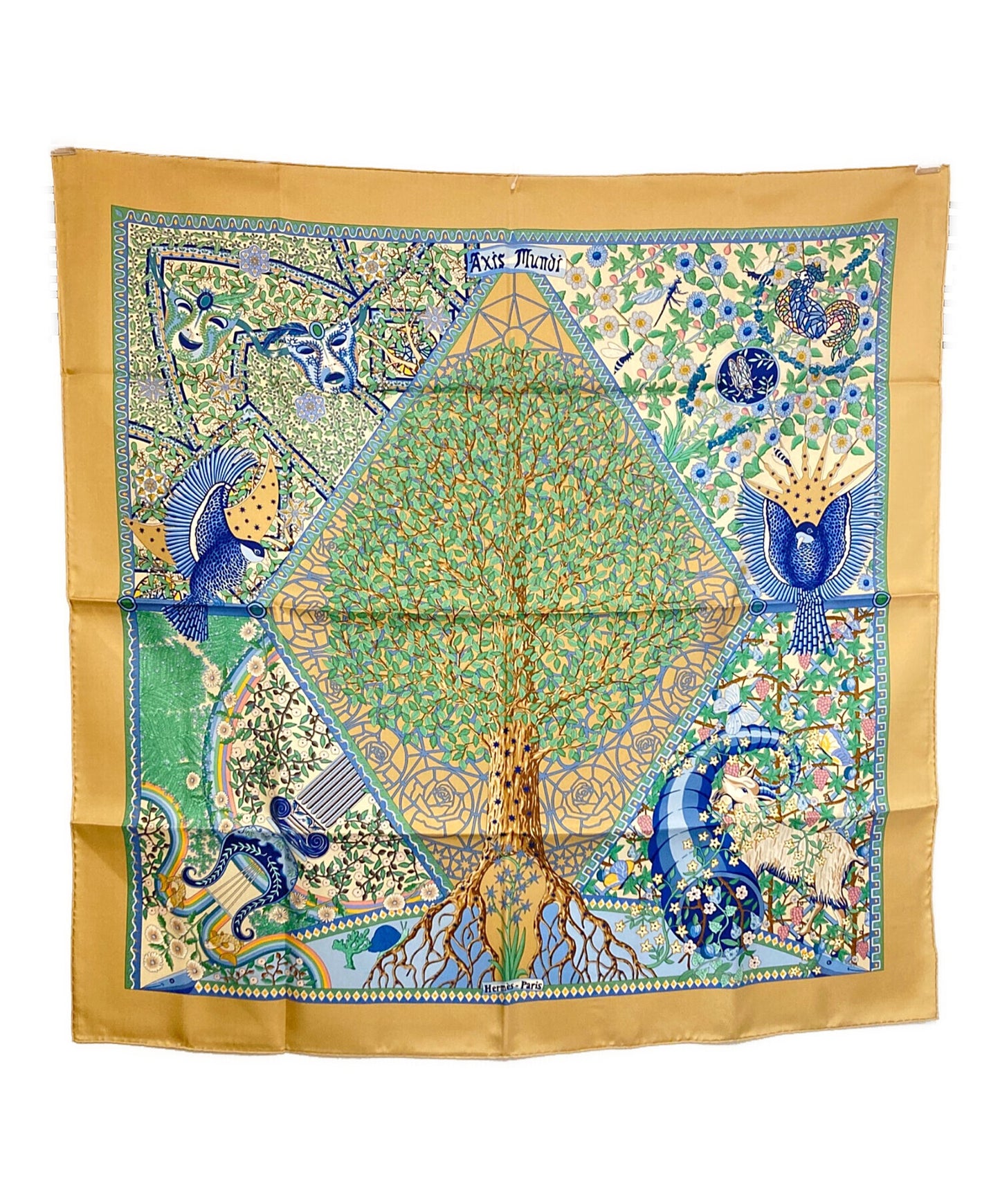 [Pre-owned] HERMES Calle 90 "AXIS MUNDI", the central axis of the world.