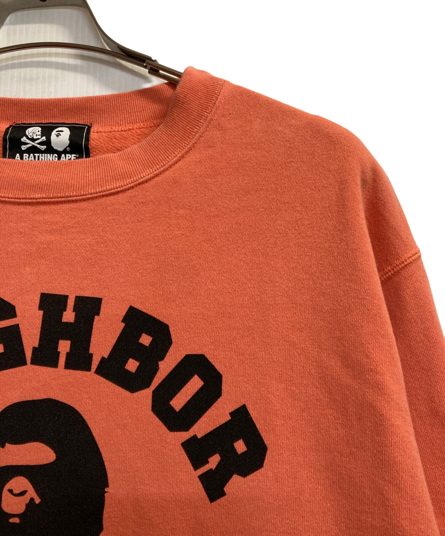 [Pre-owned] A BATHING APE crew neck sweatshirt 001swj231901c