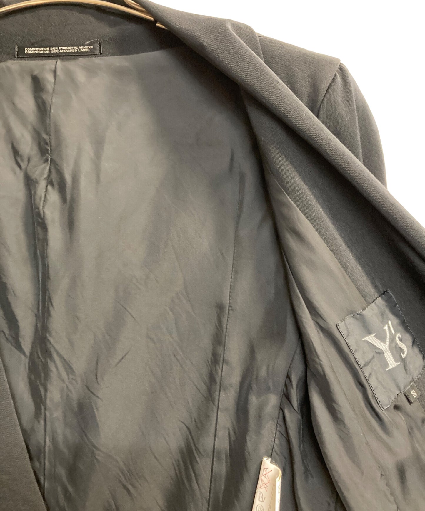 [Pre-owned] Y's Design collar long sleeve coat YI-J06-100
