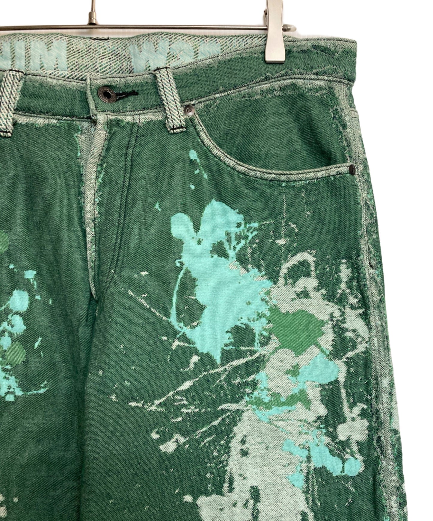 [Pre-owned] A-POC ABLE ISSEY MIYAKE splash-paint pattern pants AP72FF327