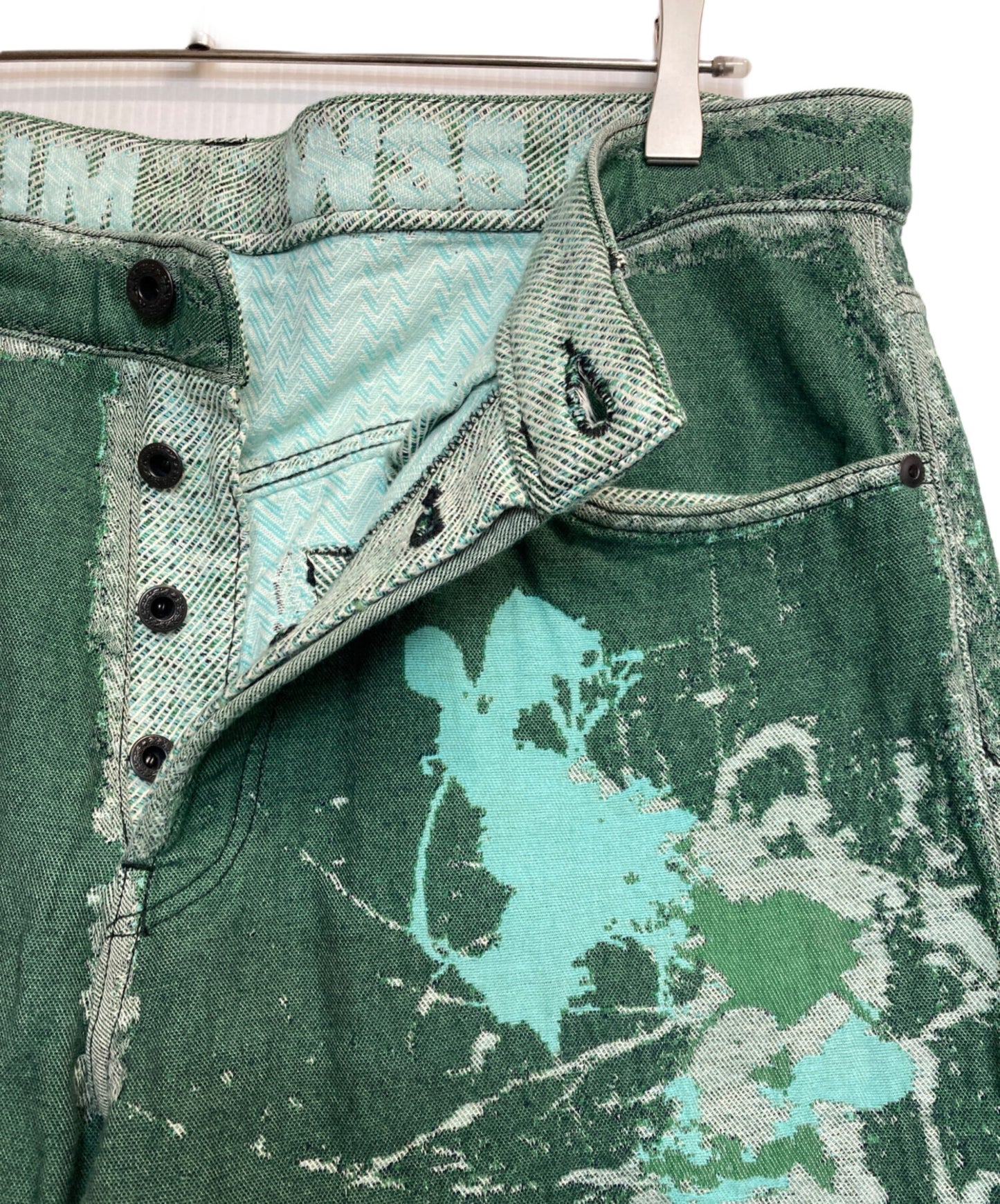 [Pre-owned] A-POC ABLE ISSEY MIYAKE splash-paint pattern pants AP72FF327