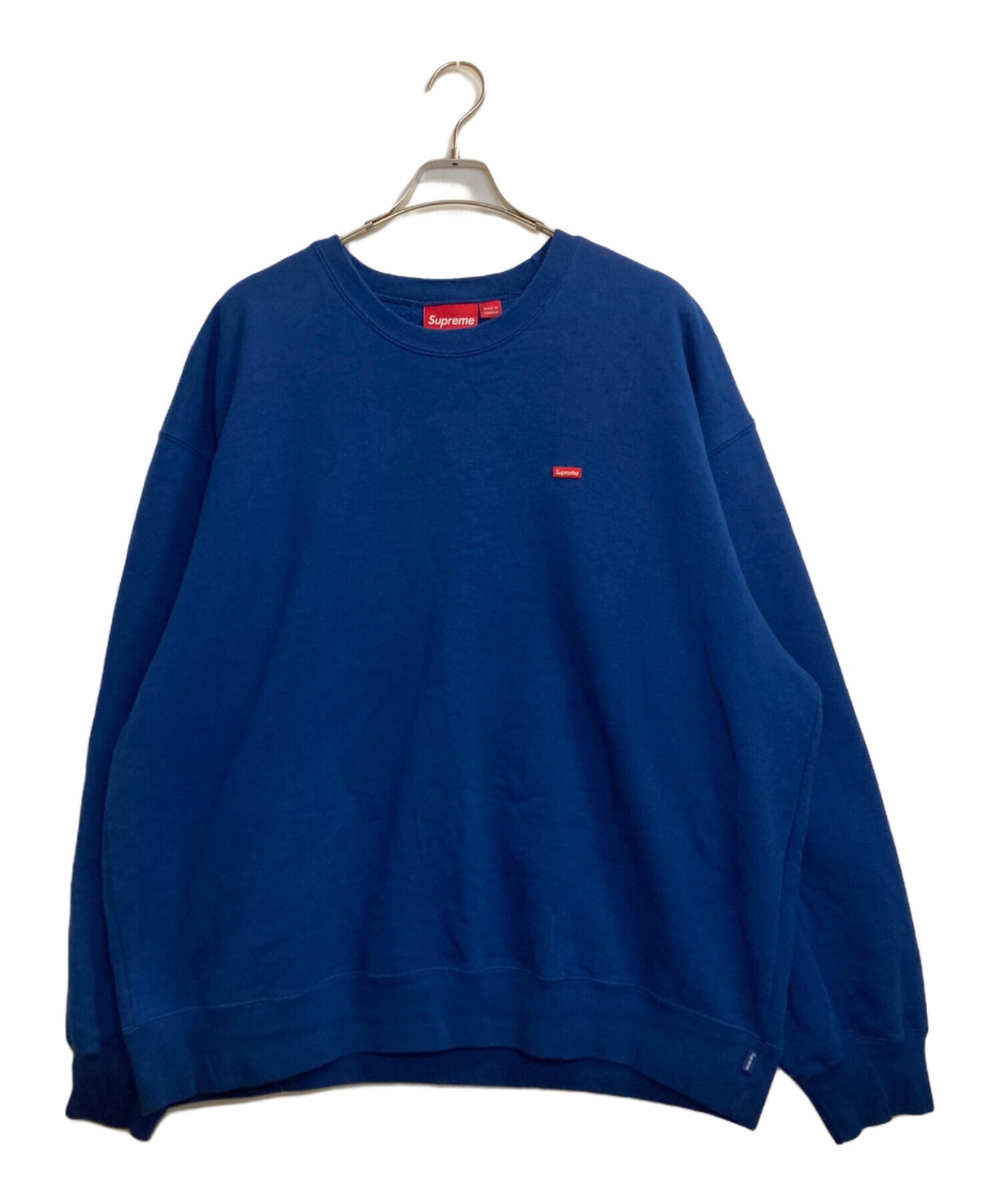 [Pre-owned] SUPREME 24FW Small Box Logo crewneck / Small box logo crewneck sweatshirt