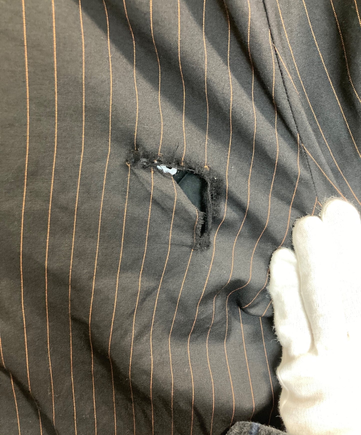 [Pre-owned] SUPREME 19SS Pinstripe Cargo Suit Pants