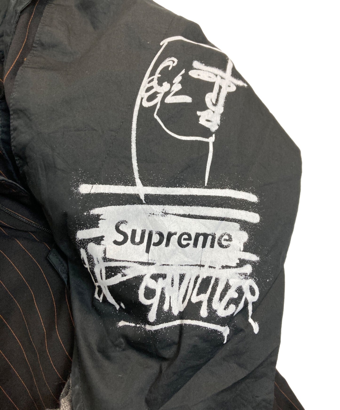 [Pre-owned] SUPREME 19SS Pinstripe Cargo Suit Pants