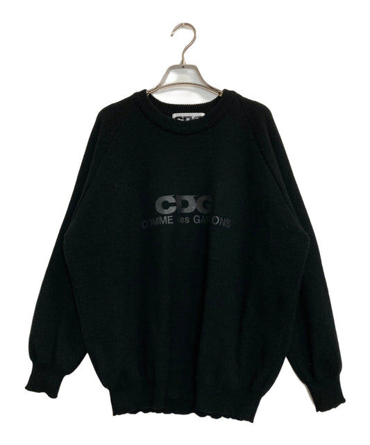 [Pre-owned] CDG COMME des GARCONS Logo Raglan Knit SZ-N003
