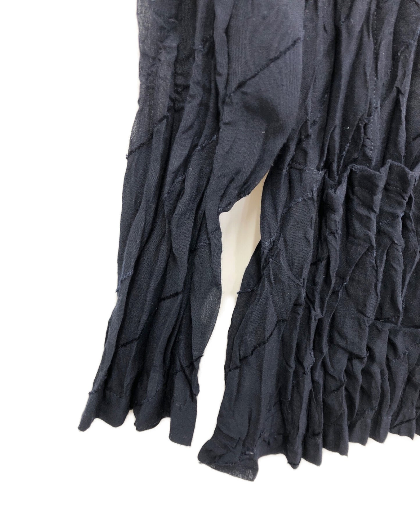 [Pre-owned] ISSEY MIYAKE Cutoff design gauze jacket IM11FD218