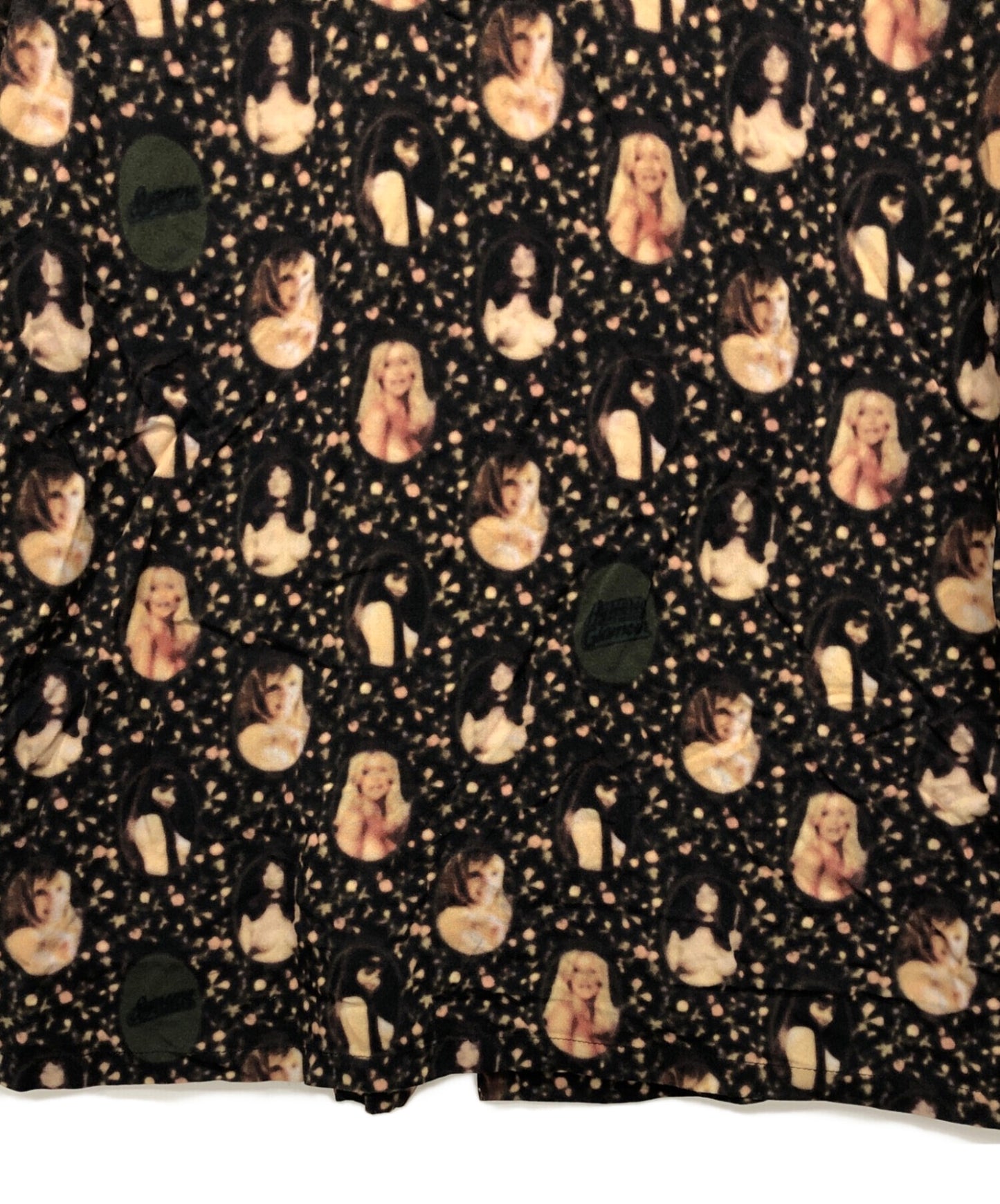 [Pre-owned] SUPREME Blurred Girls Rayon S/S Shirt