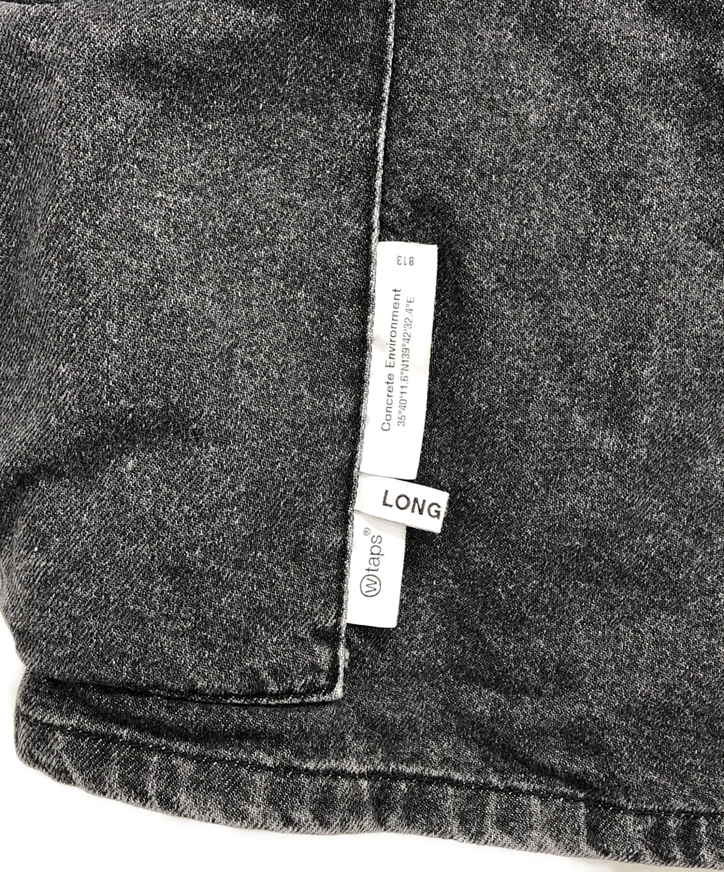 [Pre-owned] WTAPS SHORTS COTTON DENIM 241wvdt-ptm08