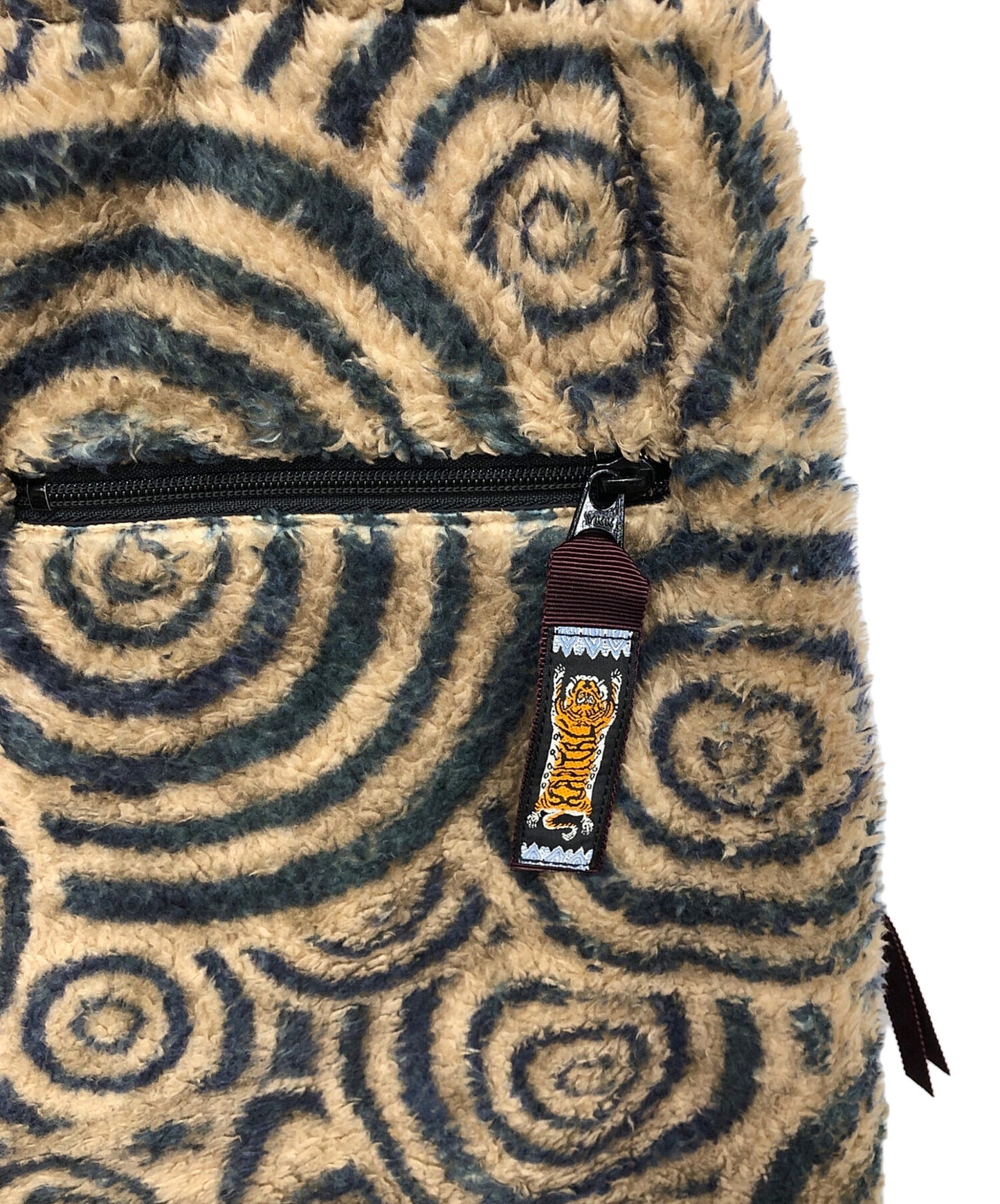 [Pre-owned] KAPITAL Maze Pattern Fleece Pants EK-956