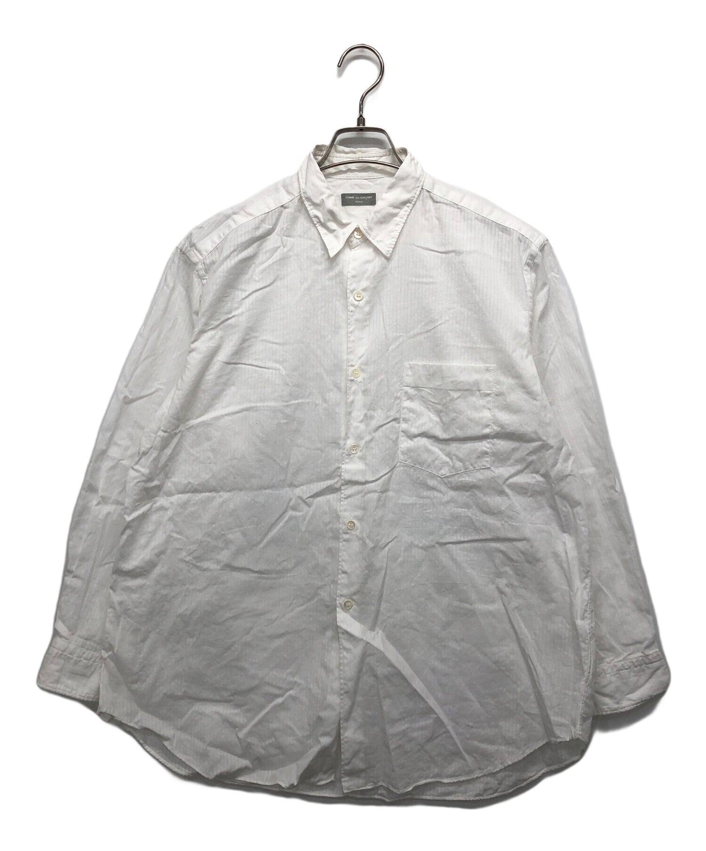 [Pre-owned] COMME des GARCONS HOMME cotton dobby weave shirt HB-020150