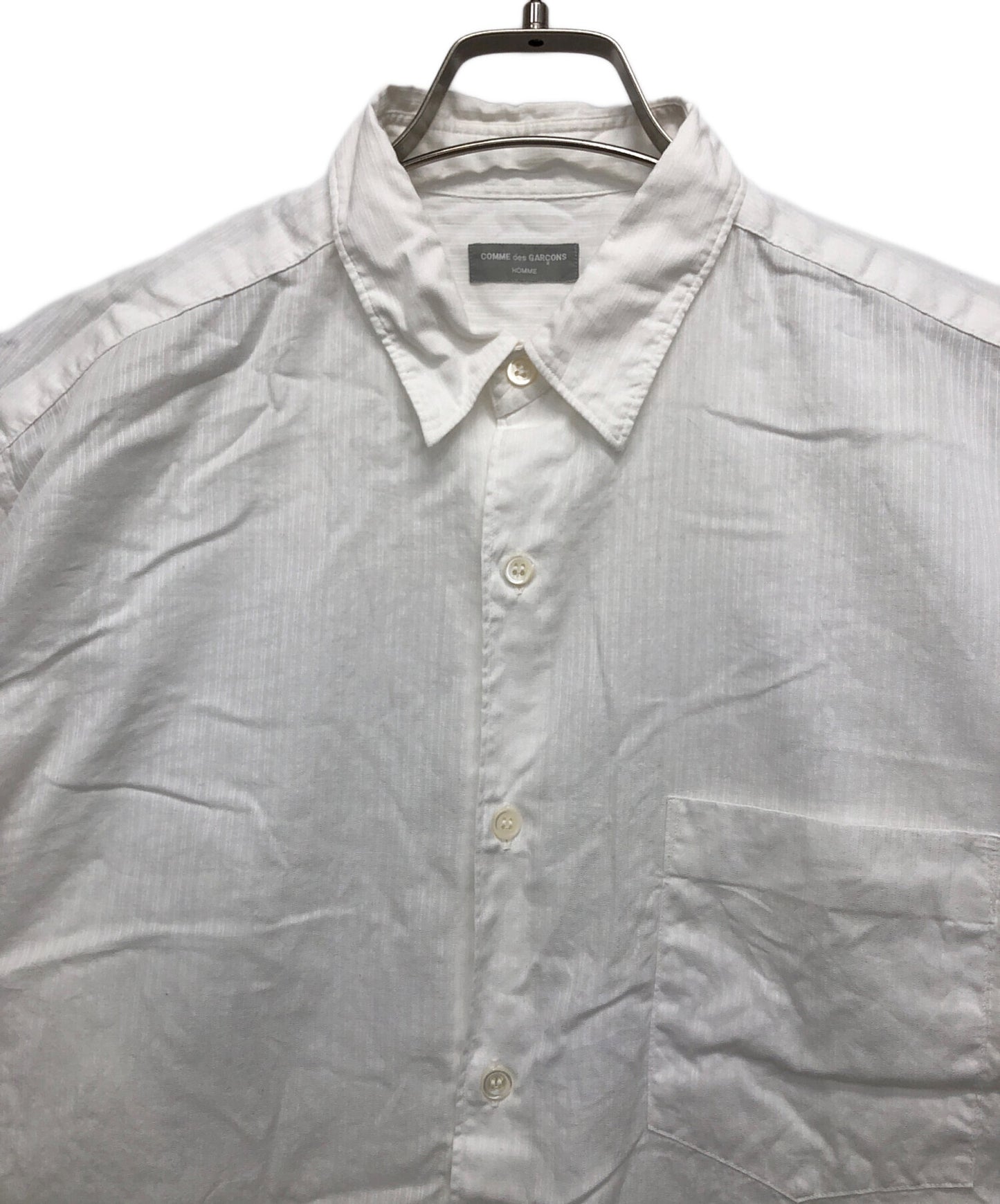 [Pre-owned] COMME des GARCONS HOMME cotton dobby weave shirt HB-020150