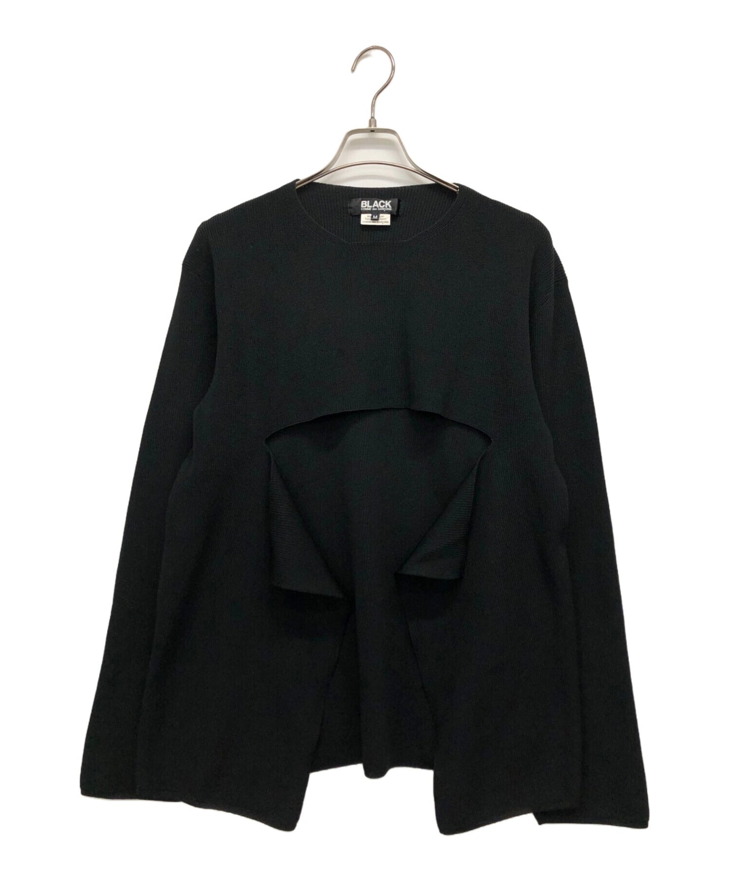 [Pre-owned] BLACK COMME des GARCONS Front open knit 1B-N003