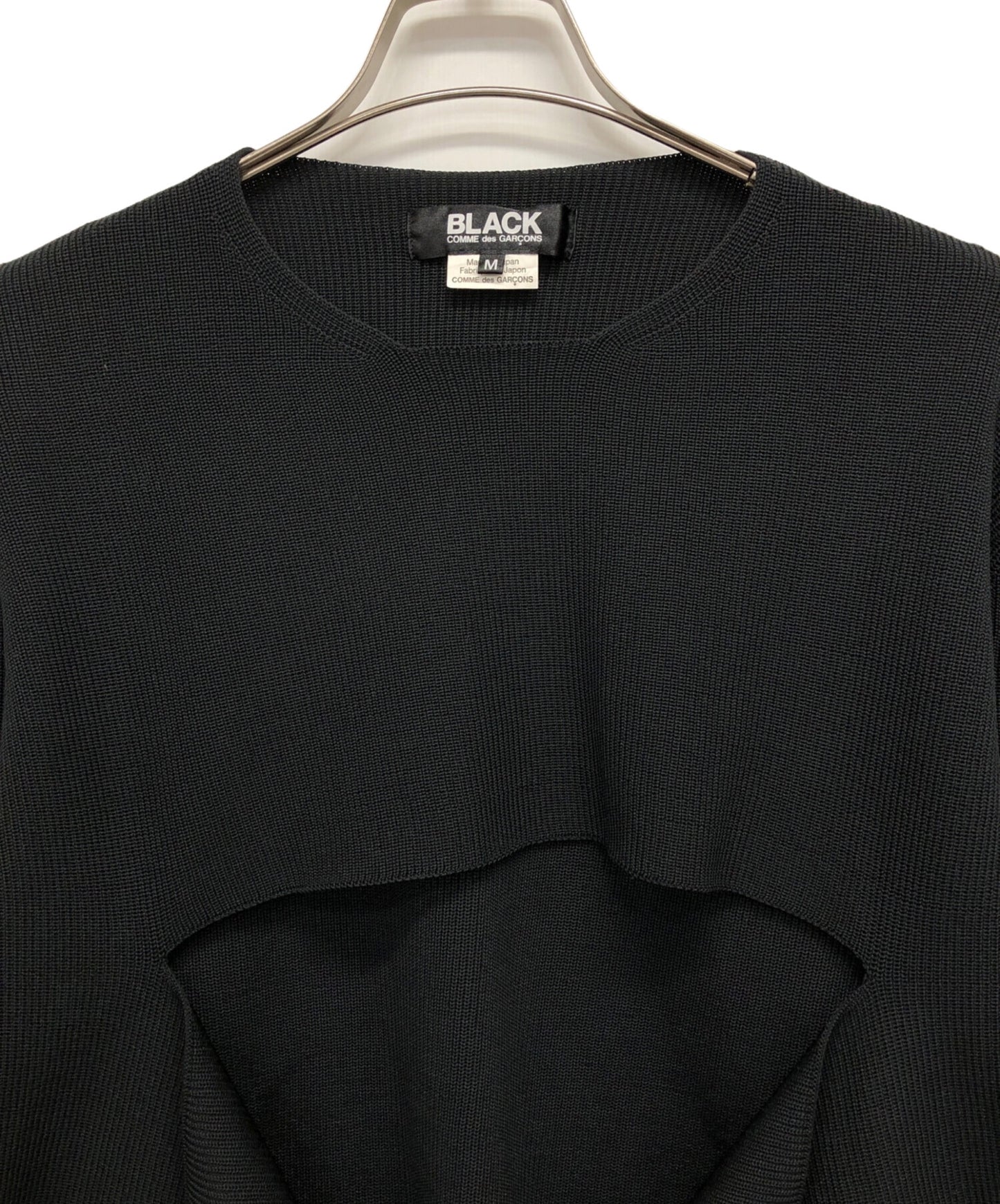 [Pre-owned] BLACK COMME des GARCONS Front open knit 1B-N003
