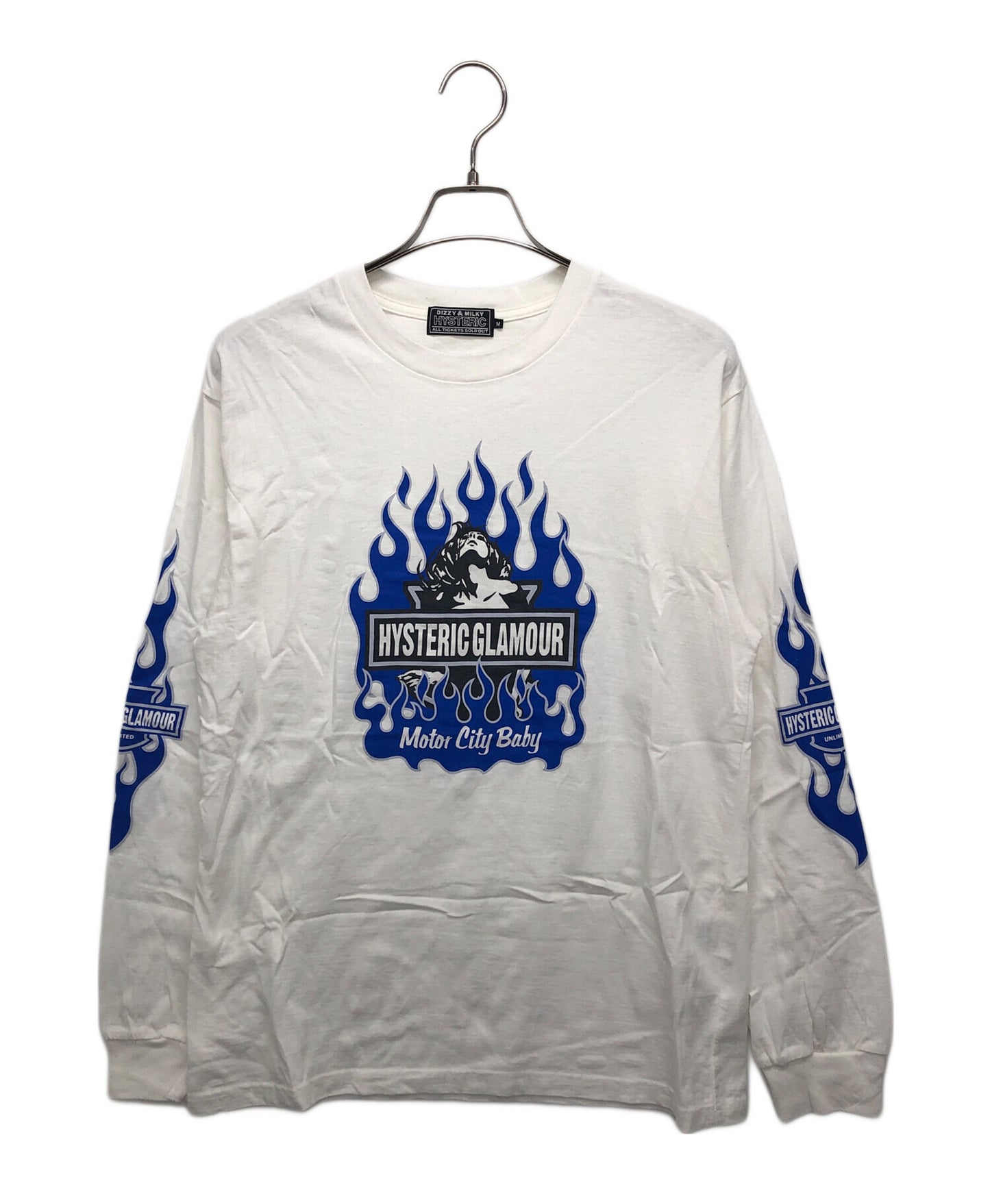 [Pre-owned] Hysteric Glamour MOTOR CITY BABY T-shirt 02251CL01