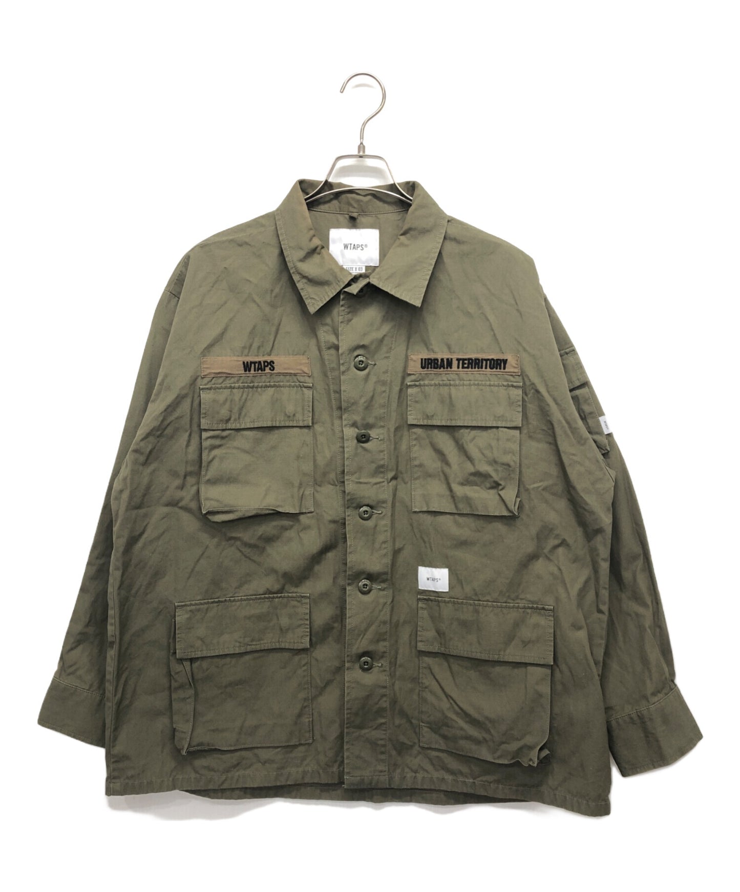 [Pre-owned] WTAPS military field jacket 21WVDT-SHM03