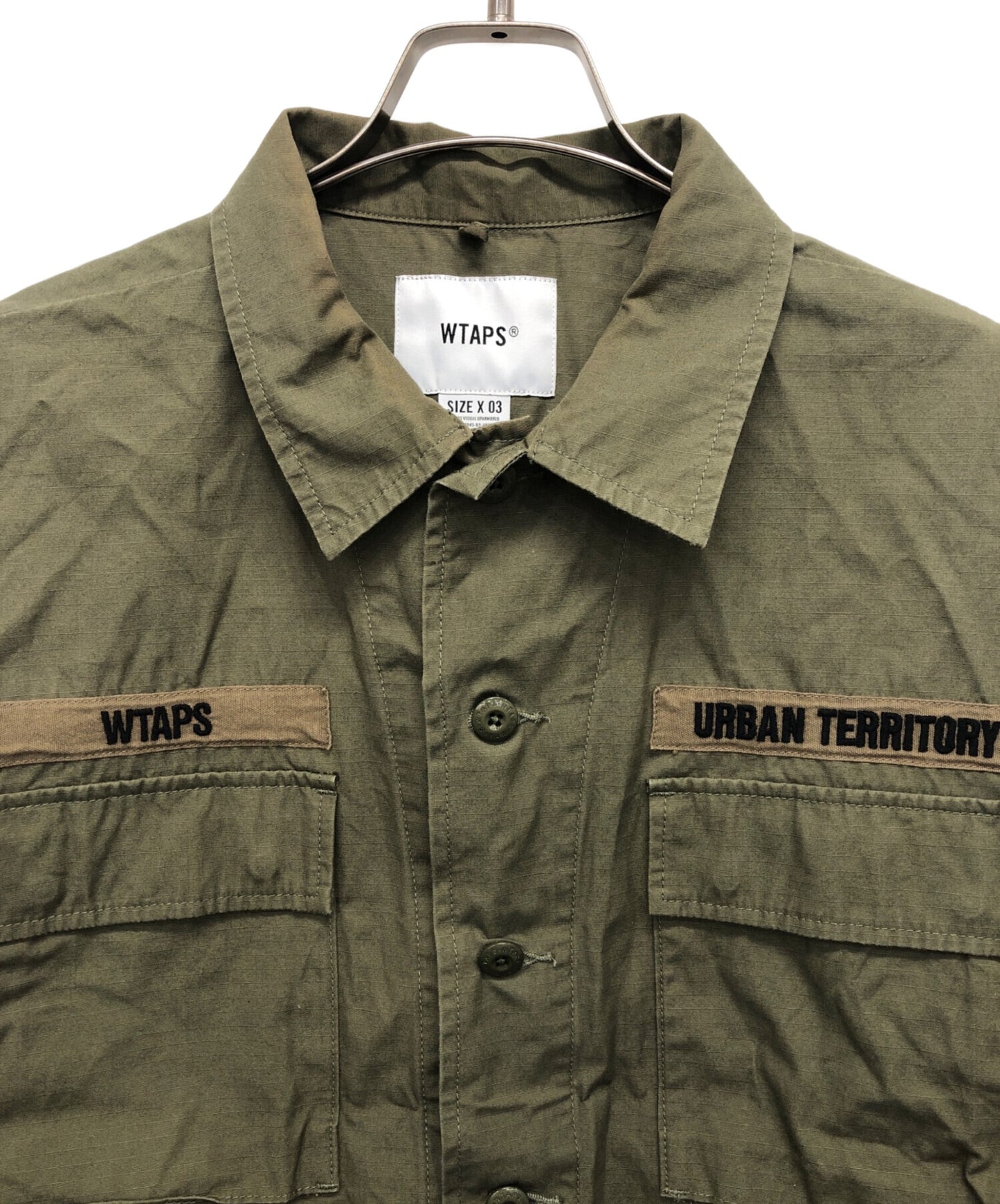 [Pre-owned] WTAPS military field jacket 21WVDT-SHM03