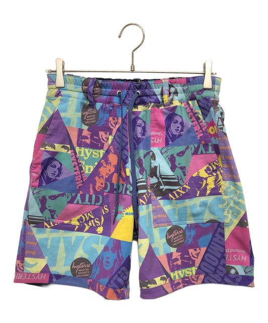 [Pre-owned] Hysteric Glamour FEELSOGOOD pattern reversible show shorts 02201CP05