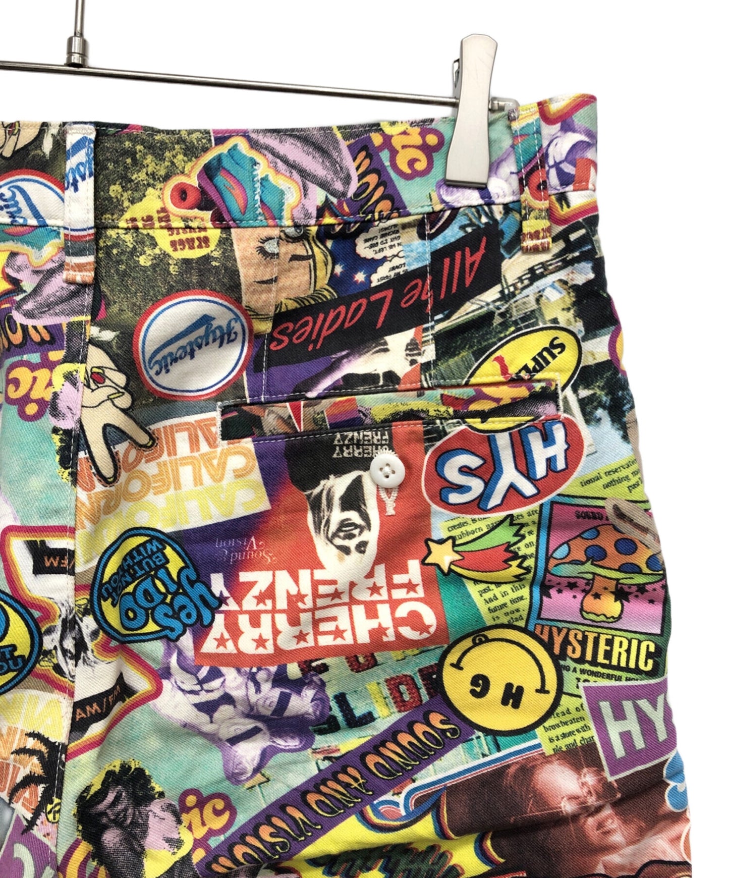 [Pre-owned] Hysteric Glamour SUMMER OF 70S patterned shorts 02202AM02