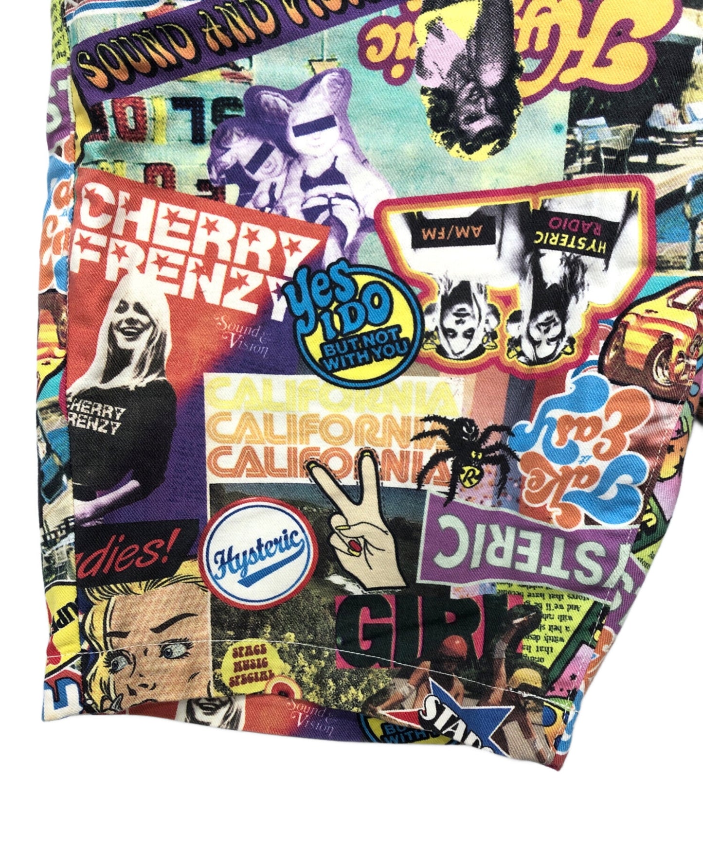 [Pre-owned] Hysteric Glamour SUMMER OF 70S patterned shorts 02202AM02