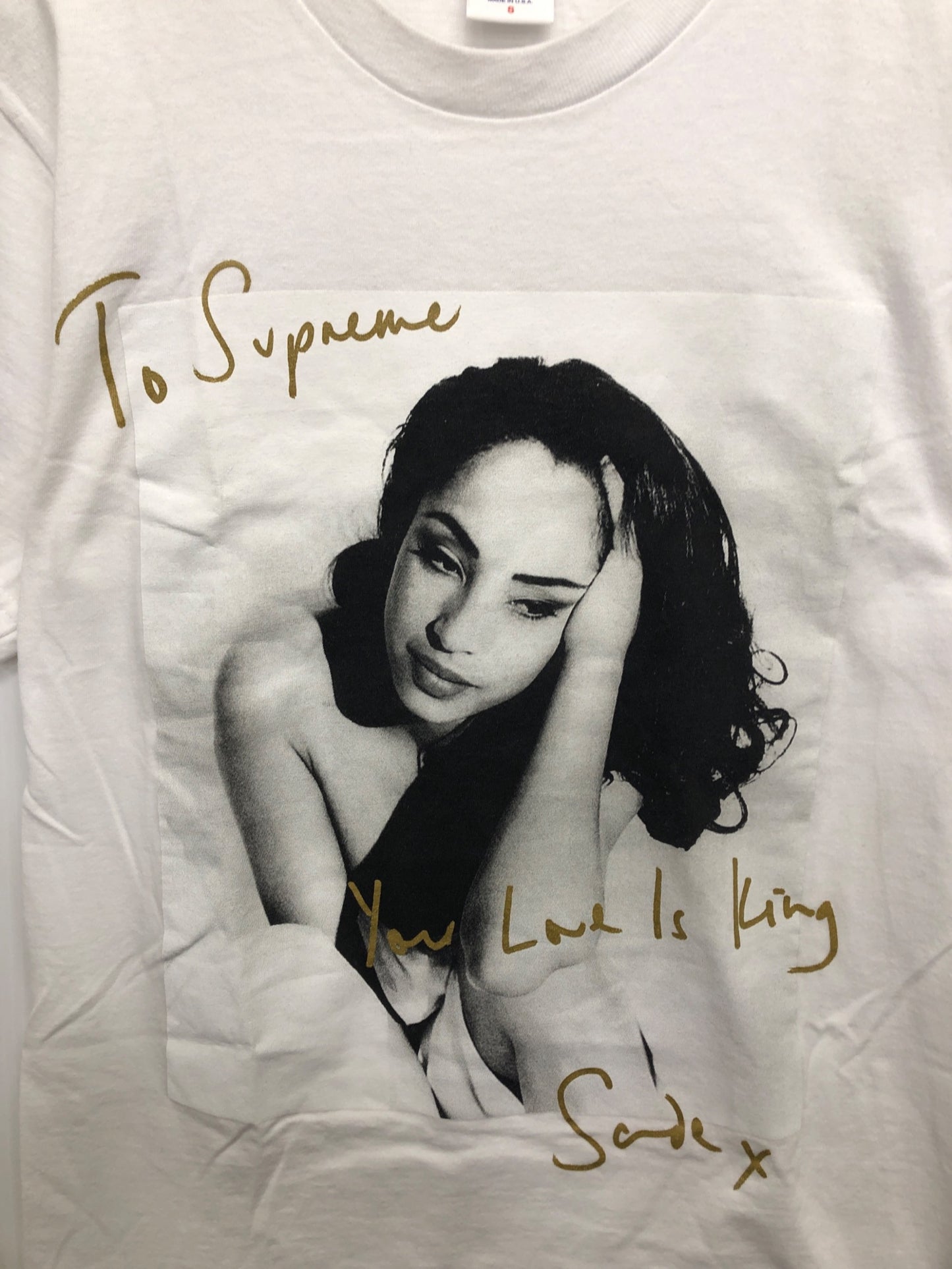 [Pre-owned] SUPREME SADE TEE