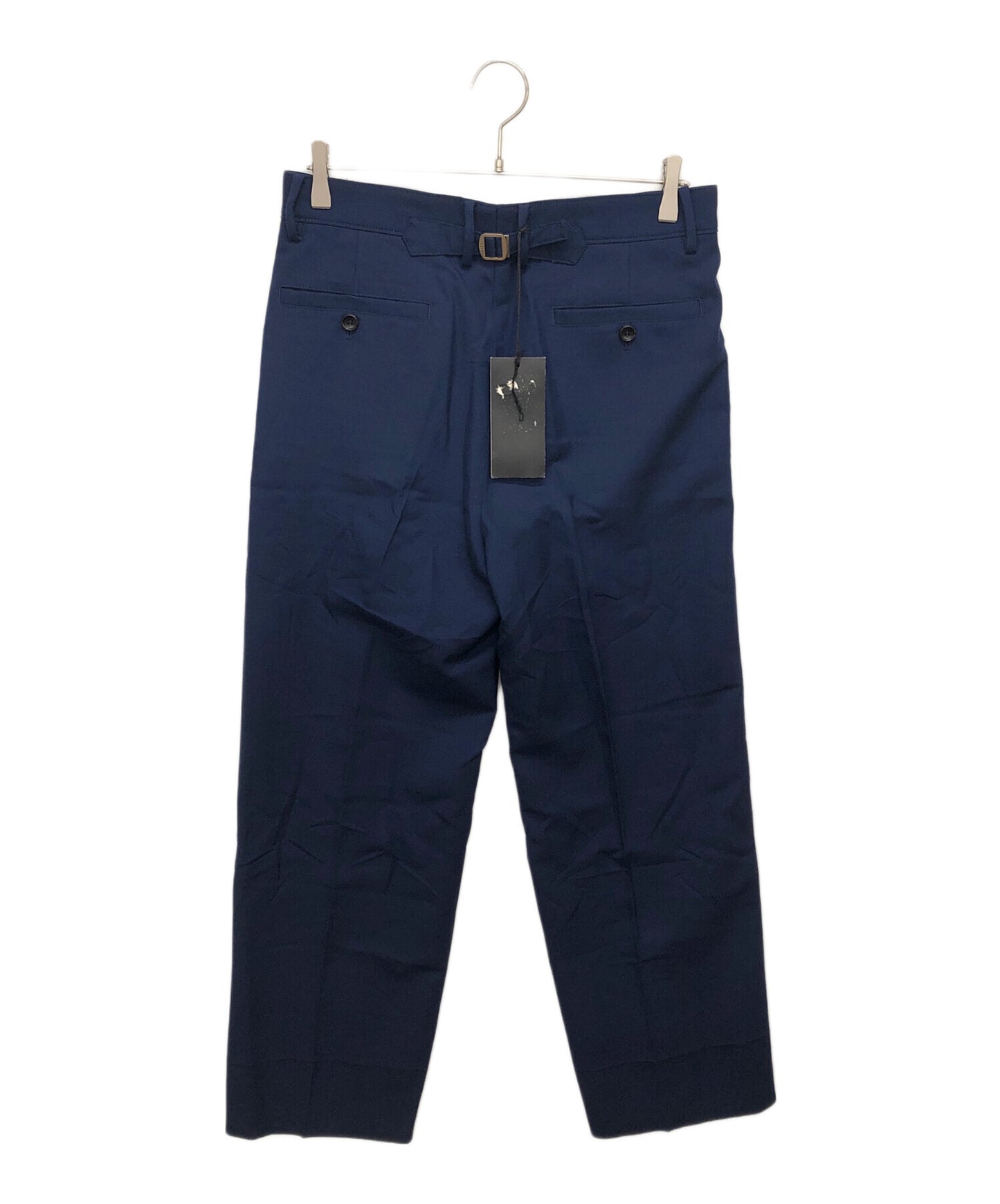 [Pre-owned] GUCCI WOOL MOHAIR CROPPED TROUSE / Wool Slacks 421805