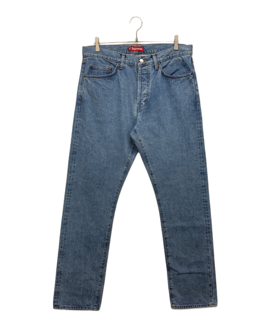 [Pre-owned] SUPREME Stone Washed Slim Jean / Stone Washed Slim Jean / Denim Pants