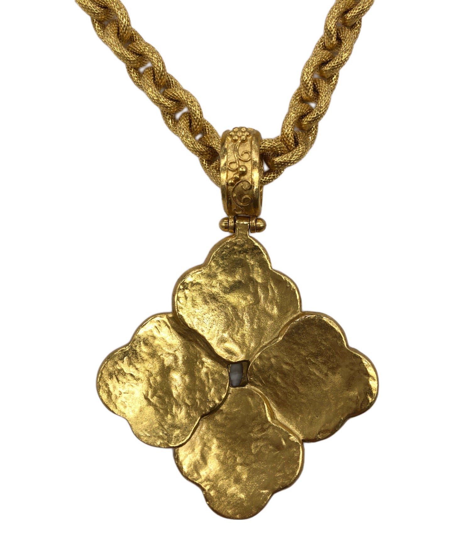 [Pre-owned] CHANEL Coco Mark Necklace