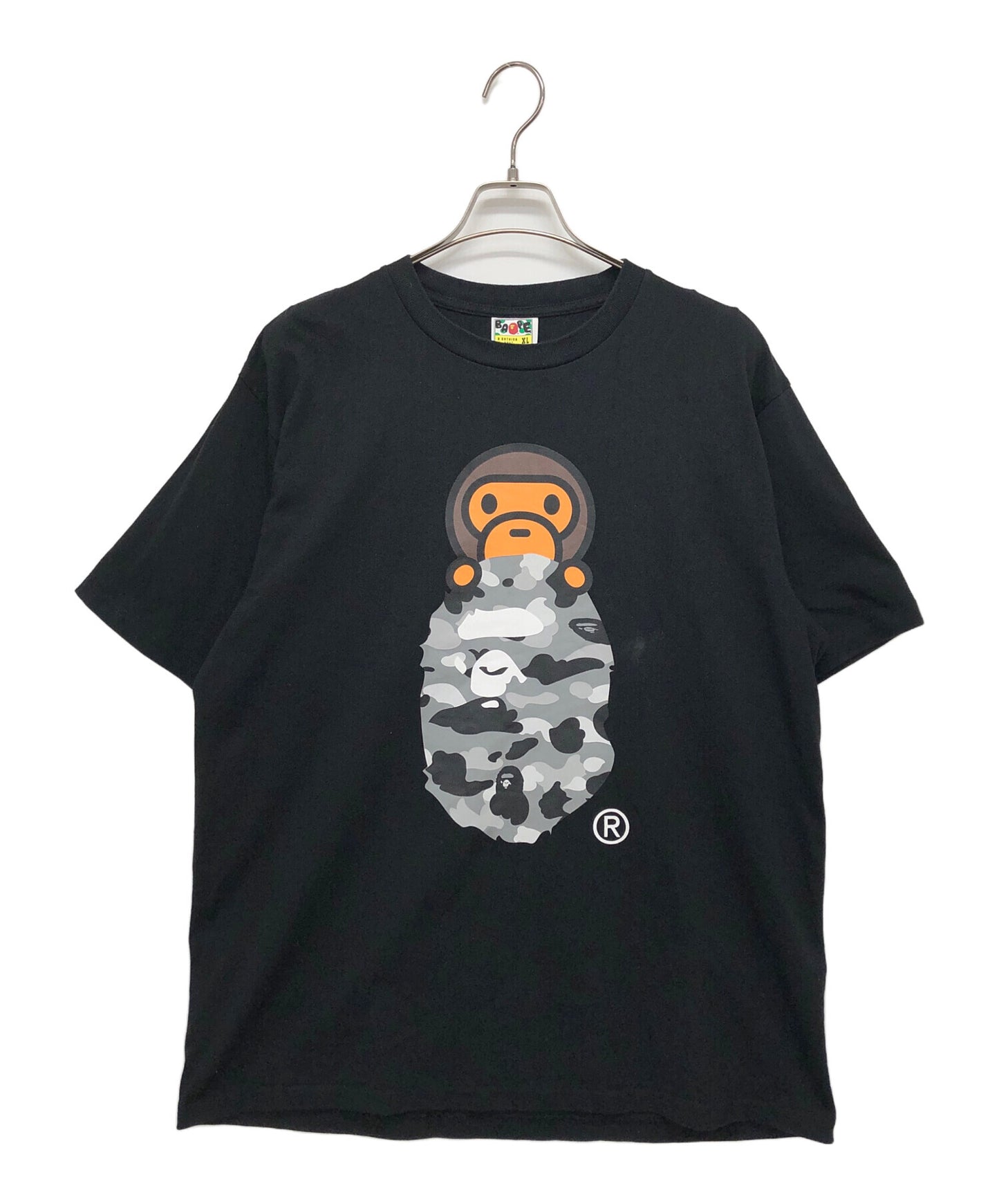 [Pre-owned] A BATHING APE 1ST CAMO MILO ON APE HEAD TEE