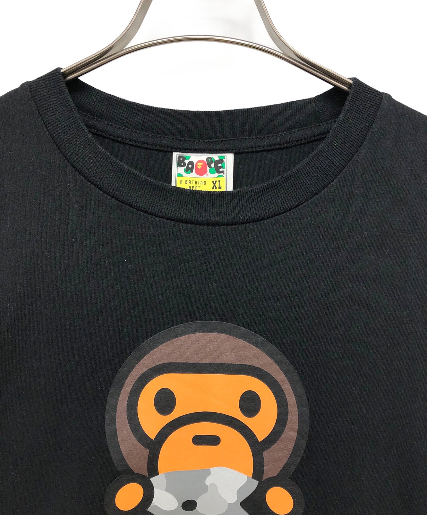 [Pre-owned] A BATHING APE 1ST CAMO MILO ON APE HEAD TEE
