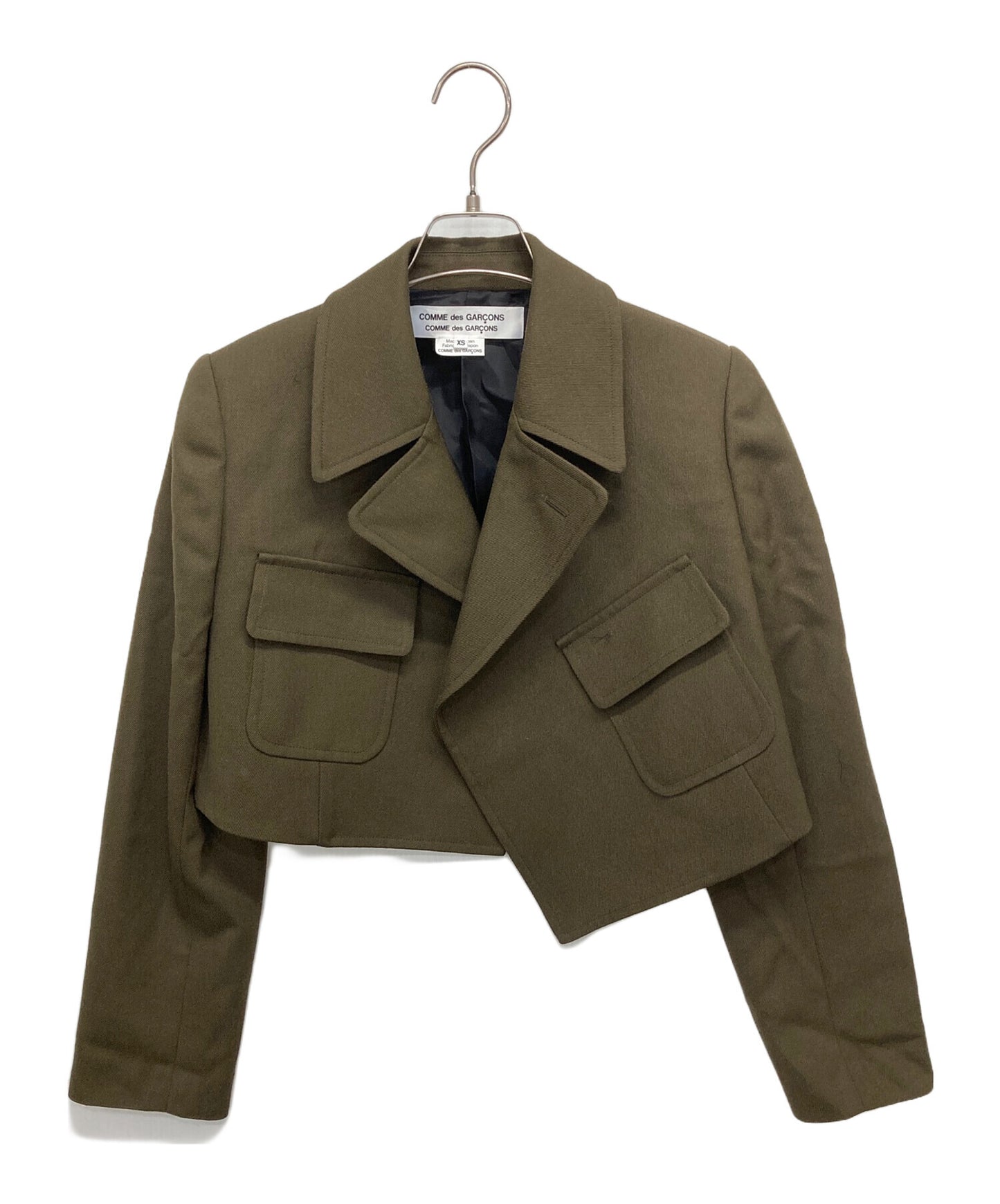 [Pre-owned] COMME des GARCONS COMME des GARCONS Wool Cropped Tailored Jacket RL-J014