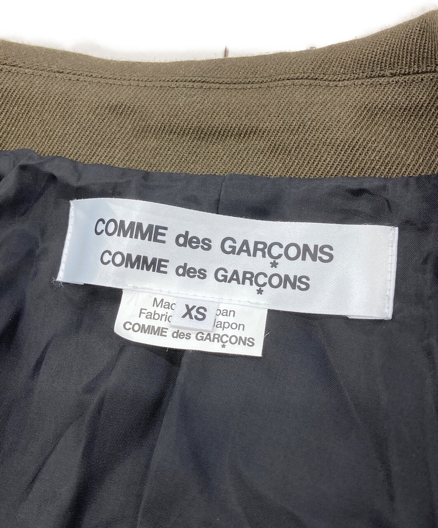 [Pre-owned] COMME des GARCONS COMME des GARCONS Wool Cropped Tailored Jacket RL-J014