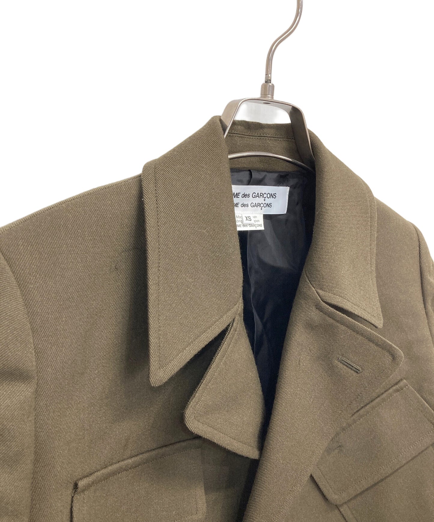 [Pre-owned] COMME des GARCONS COMME des GARCONS Wool Cropped Tailored Jacket RL-J014
