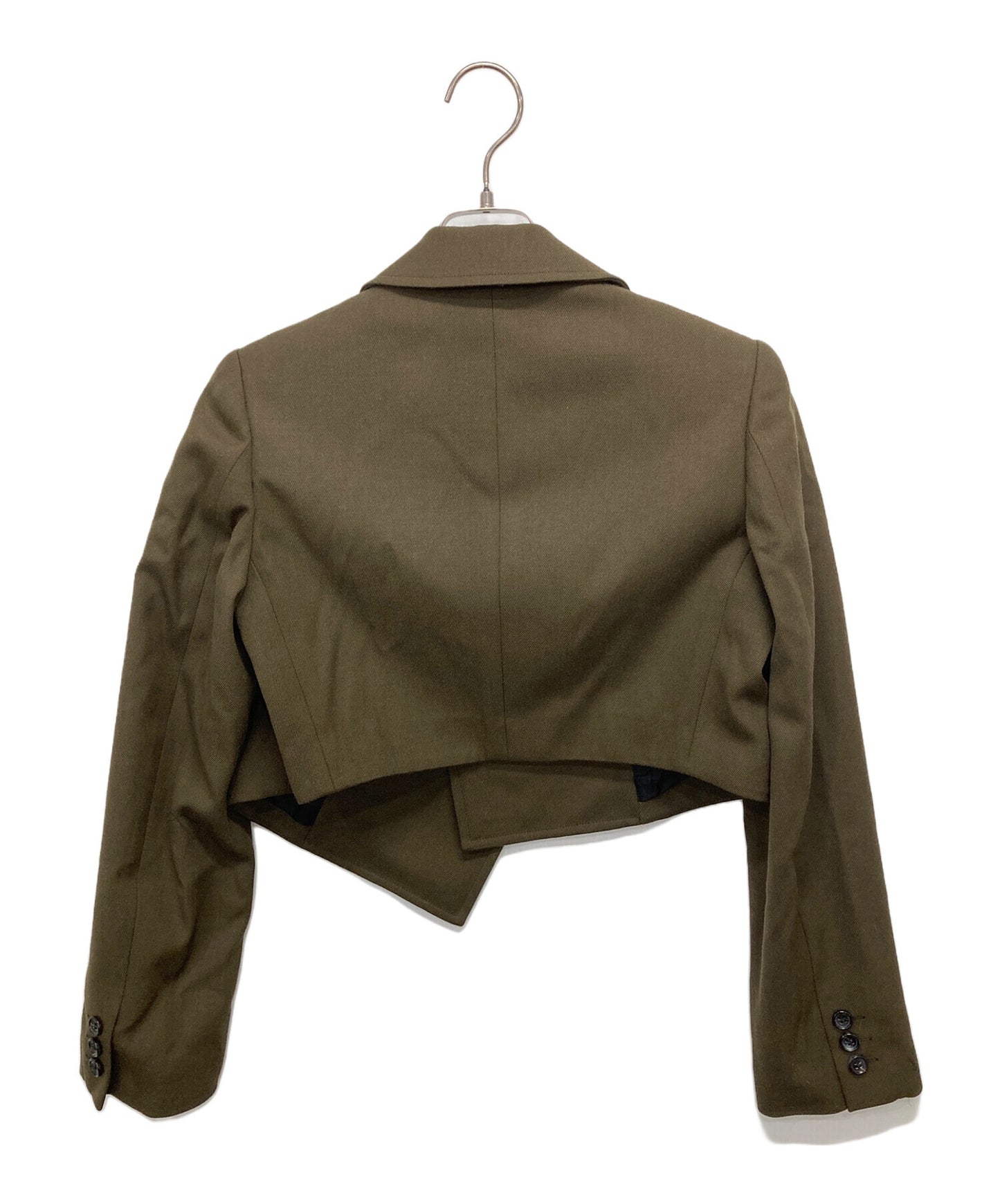 [Pre-owned] COMME des GARCONS COMME des GARCONS Wool Cropped Tailored Jacket RL-J014
