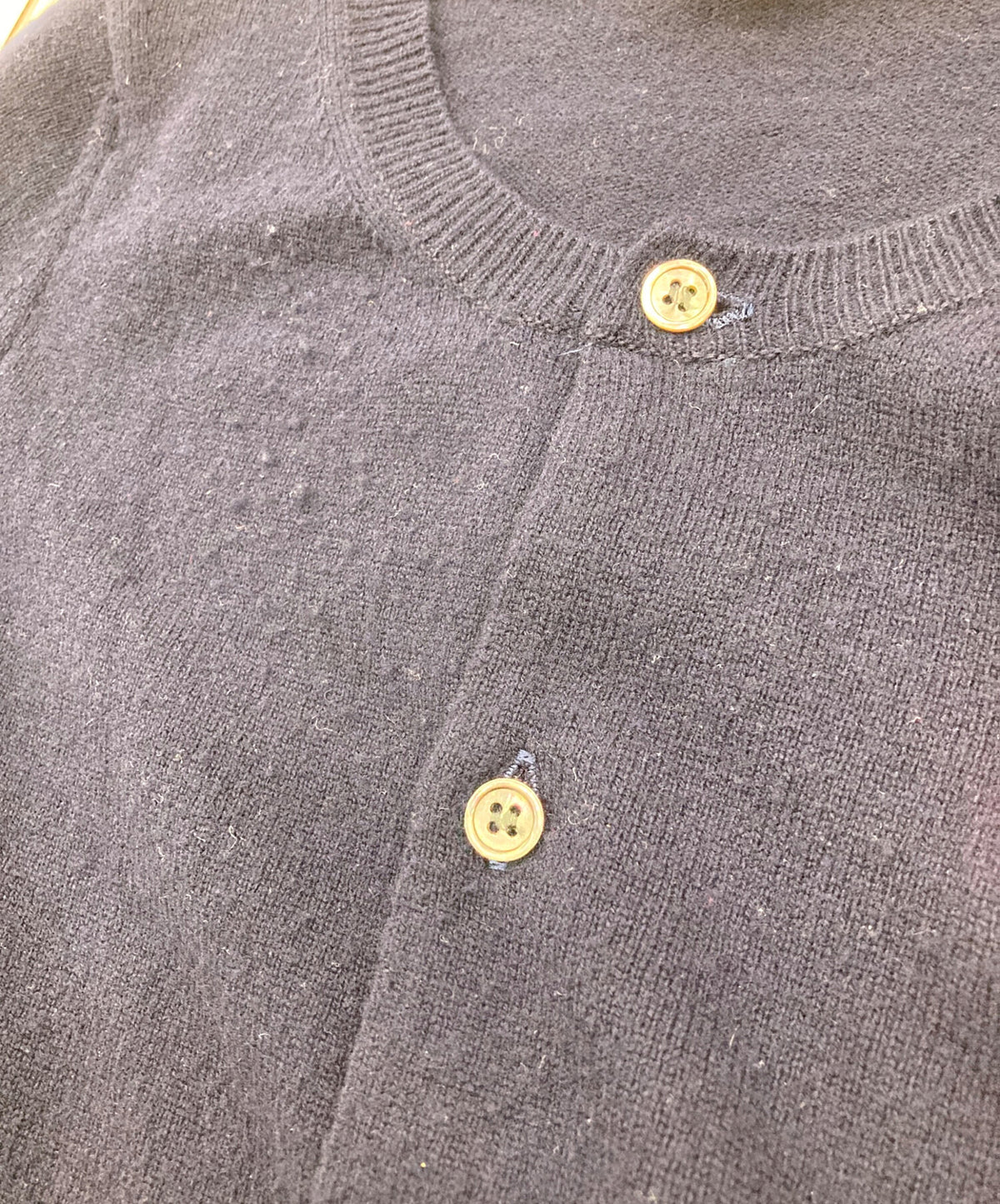 [Pre-owned] PLAY COMME des GARCONS Round Neck Logo Cardigan AZ-N007